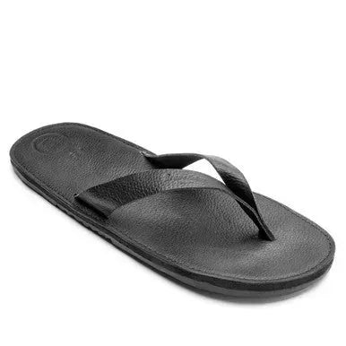 The Novio Men's Leather Flip Flop | Color: Caramel | Size: 9 Refurbished - Brave Soles refurbished available on Cerqular