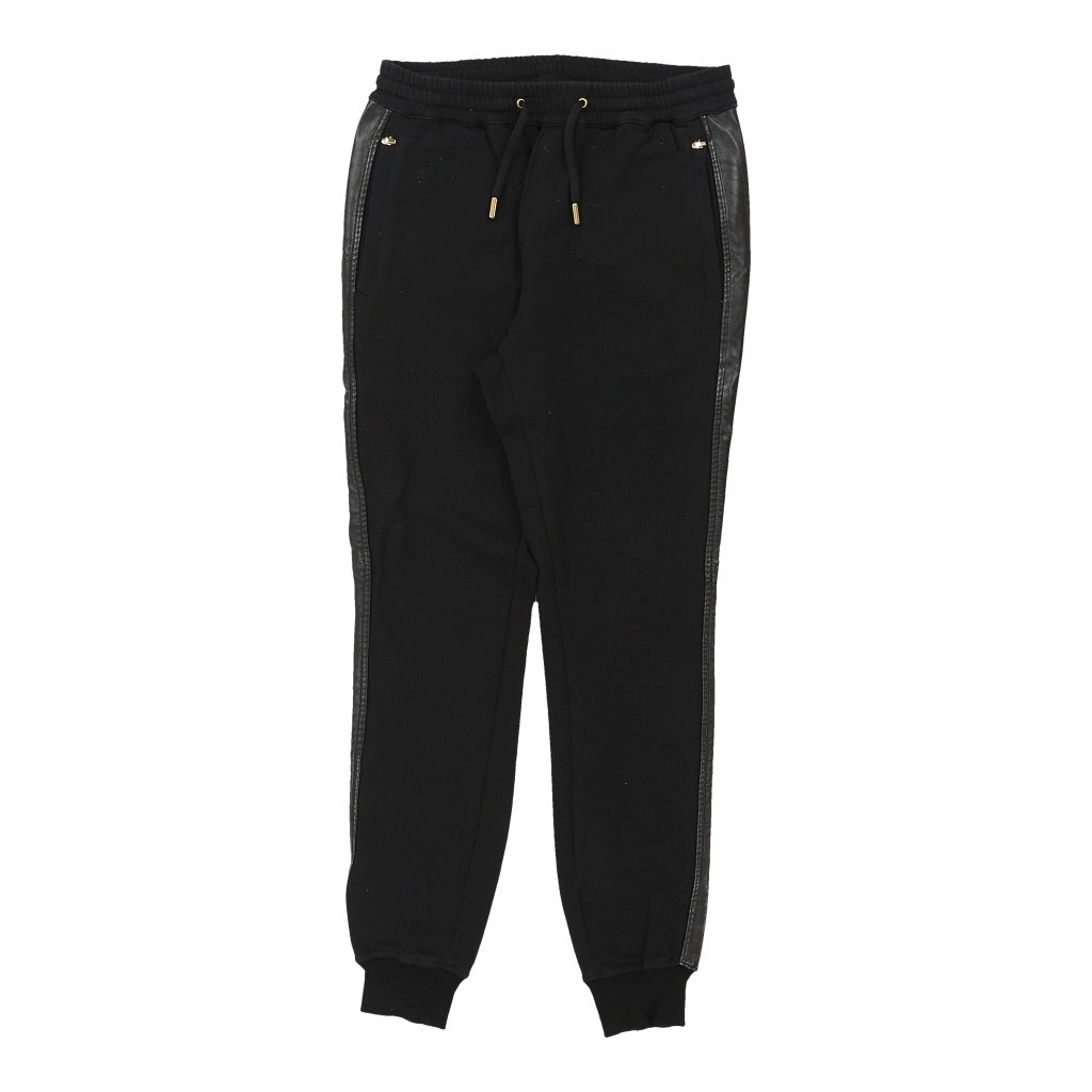Cavalli Class Joggers - Medium Black Cotton Blend Refurbished - Thrifted (note: this is a term often used to describe second- refurbished available on Cerqular