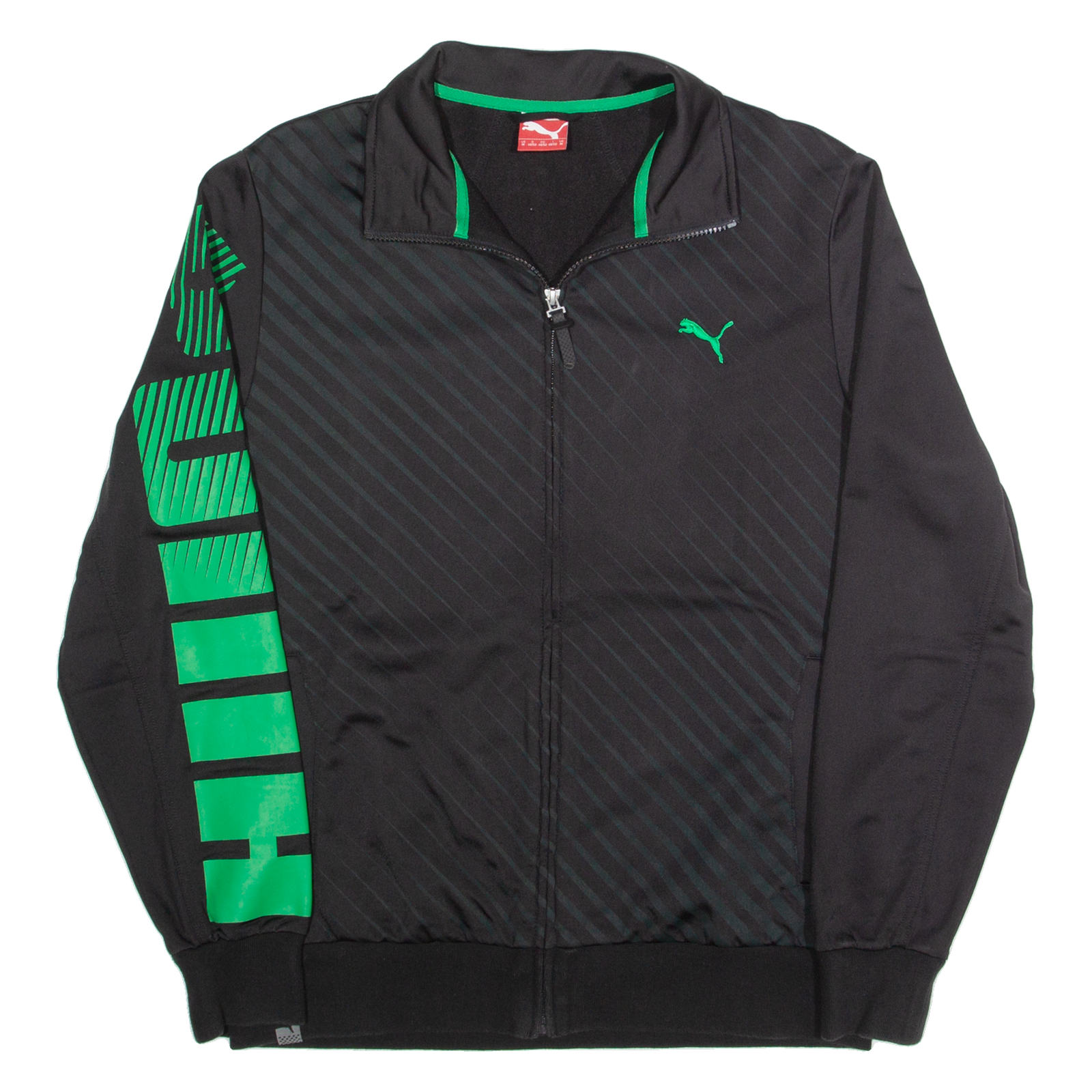 PUMA Mens Track Jacket Black M Refurbished - N/A refurbished available on Cerqular