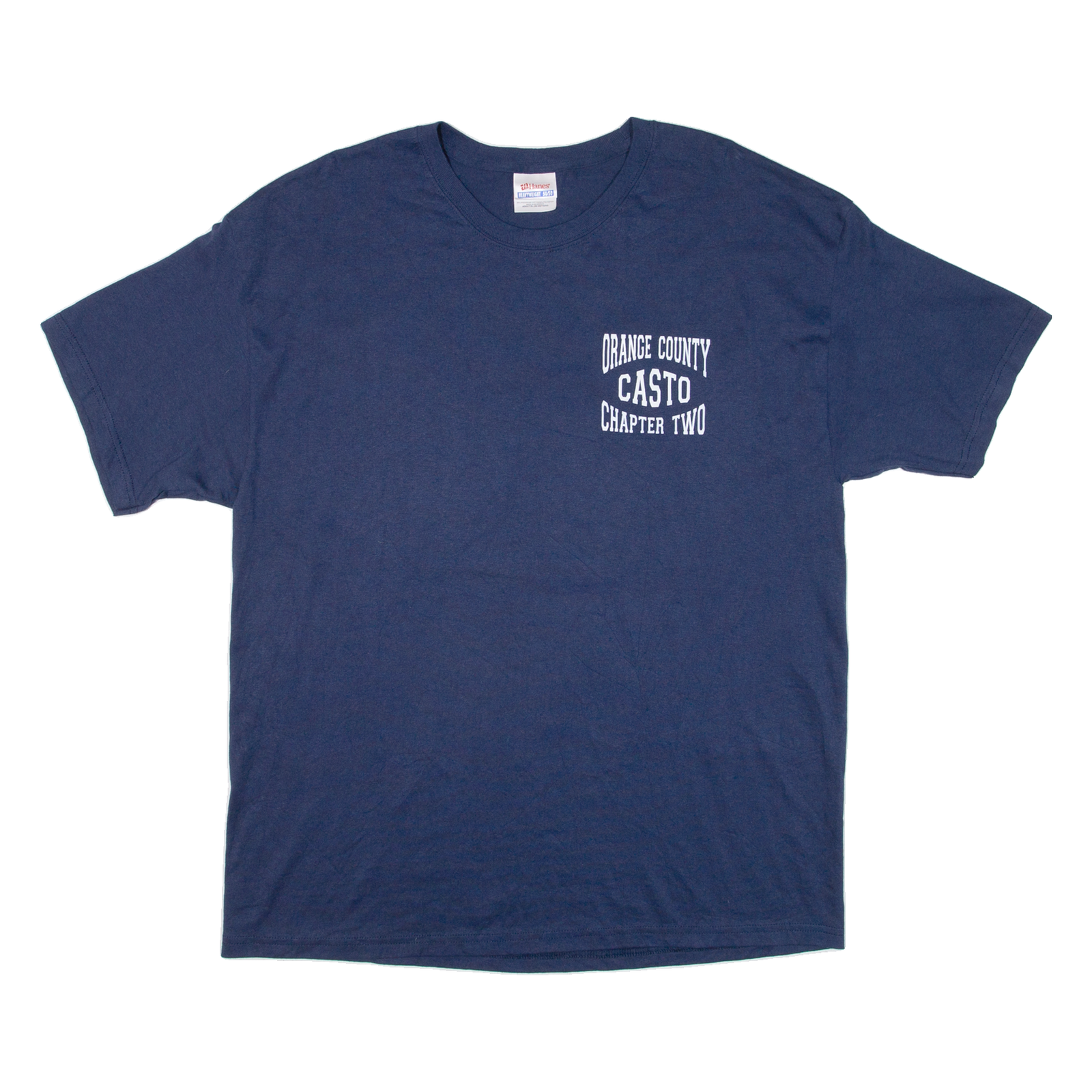 Buy HANES Orange County Casto Mens T-Shirt Blue USA XL Refurbished - $12.99 HANES Orange County Casto Mens T-Shirt Blue USA XL Refurbished - N/A refurbished available on Cerqular