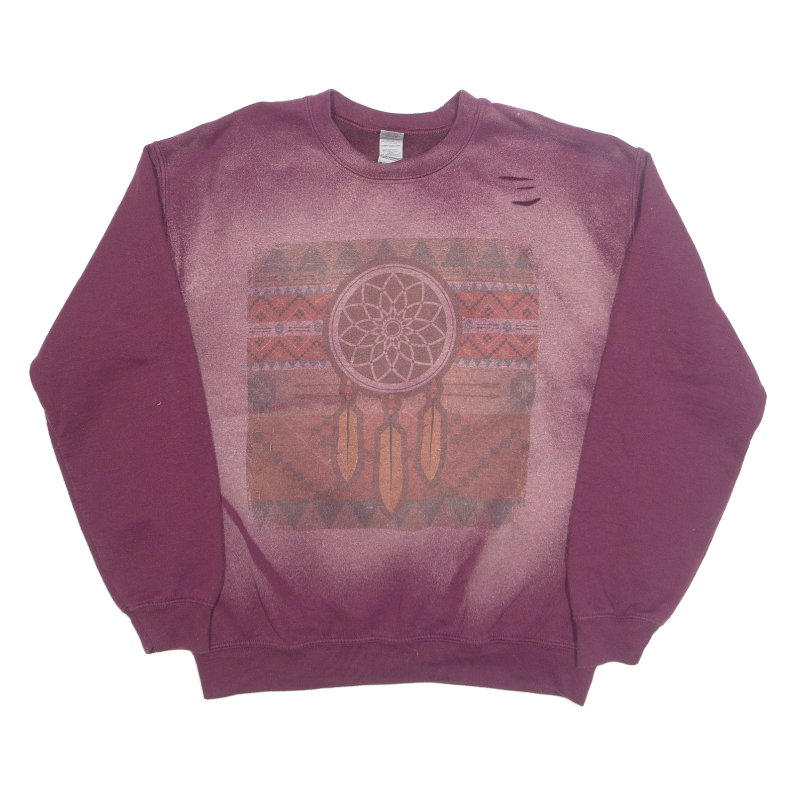 GILDAN Dream Catcher Womens Sweatshirt Maroon M Refurbished - N/A refurbished available on Cerqular