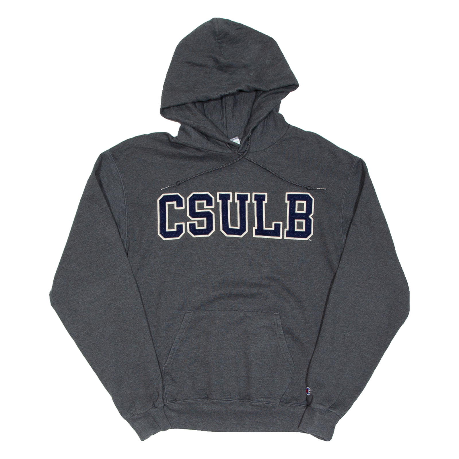 CHAMPION Csulb Mens Grey Hoodie USA M Refurbished - N/A refurbished available on Cerqular