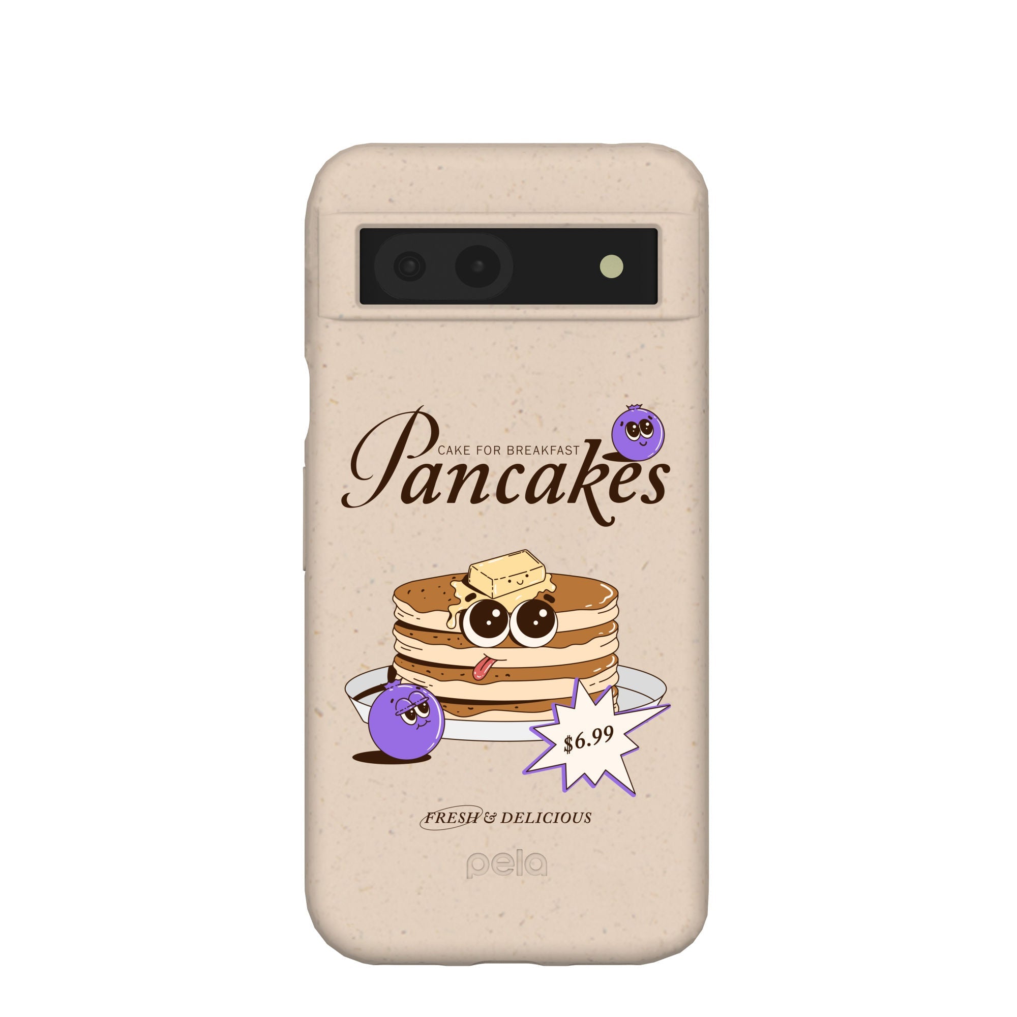 Buy Seashell Pancake Time Google Pixel 8a Case Refurbished - $65.00 Seashell Pancake Time Google Pixel 8a Case Refurbished - Pela Case refurbished available on Cerqular