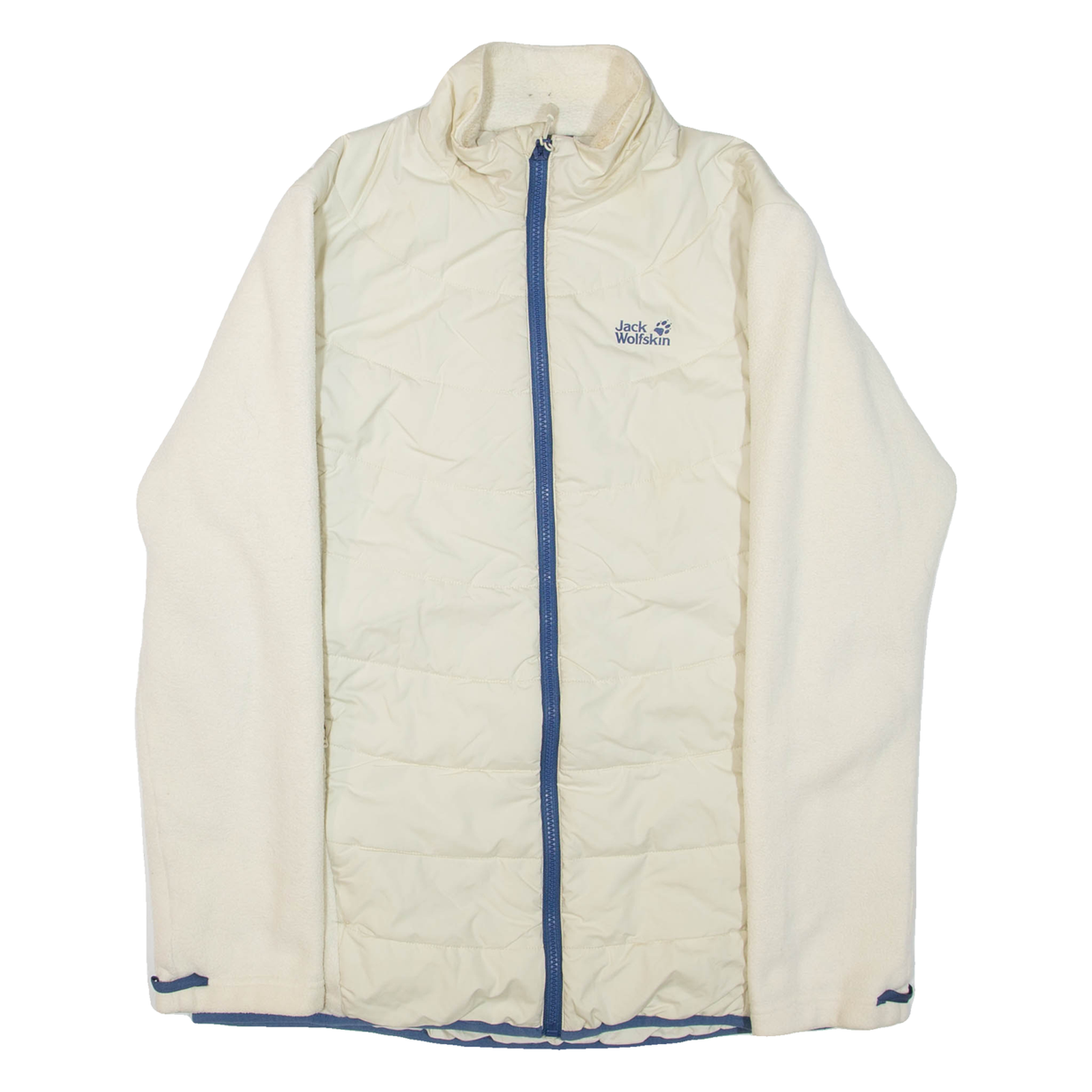 JACK WOLFSKIN Womens Jacket Cream UK 14 Refurbished - N/A refurbished available on Cerqular