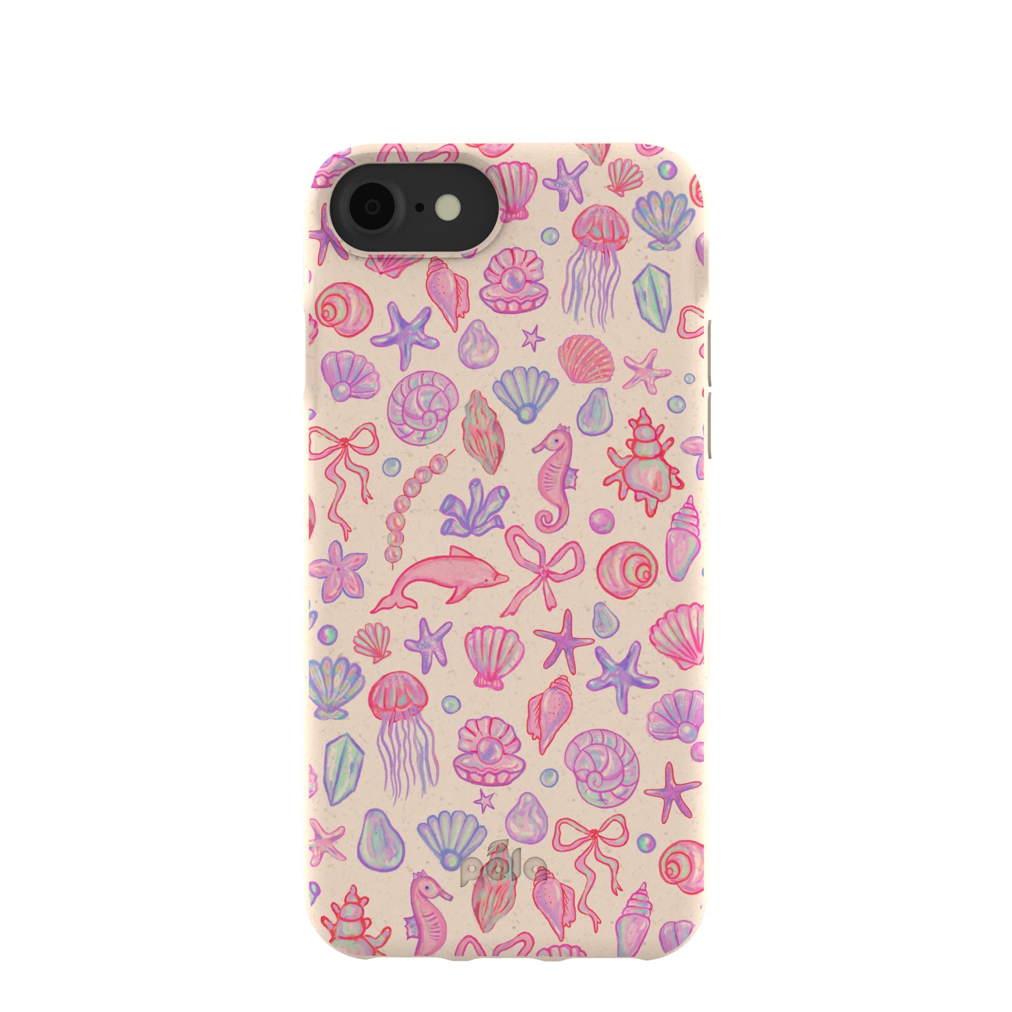 Seashell Mermaid Dreams iPhone 6/6s/7/8/SE Case Refurbished - Pela Case refurbished available on Cerqular