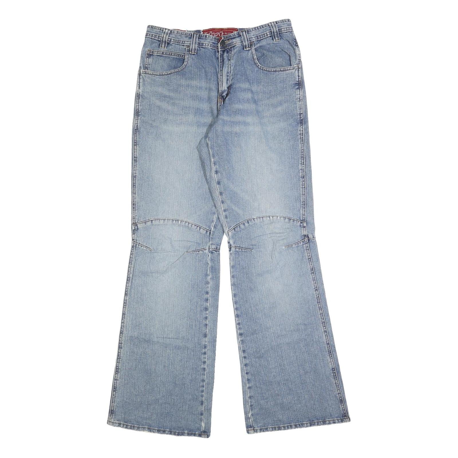 Buy Mens Light Blue Regular Fit Wide-Leg Denim Cotton Blend Jeans W30 L36 Zip Refurbished - $20.79 Mens Light Blue Regular Fit Wide-Leg Denim Cotton Blend Jeans W30 L36 Zip Refurbished - N/A refurbished available on Cerqular