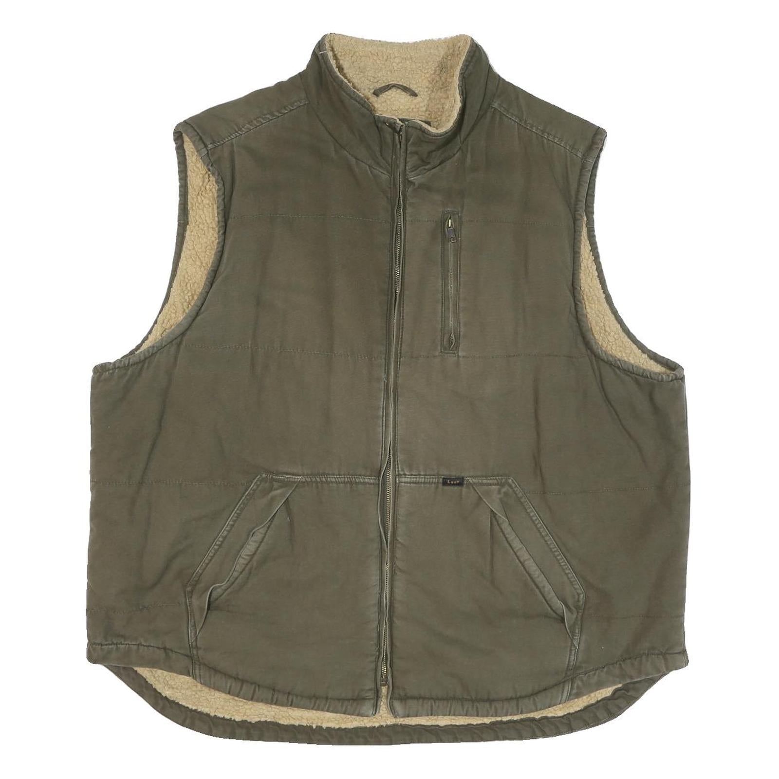 Buy LEE Mens Green Cotton Blend Quilted Jacket 2XL Zip Front Relaxed Fit Workwear Refurbished - $49.39 LEE Mens Green Cotton Blend Quilted Jacket 2XL Zip Front Relaxed Fit Workwear Refurbished - N/A refurbished available on Cerqular