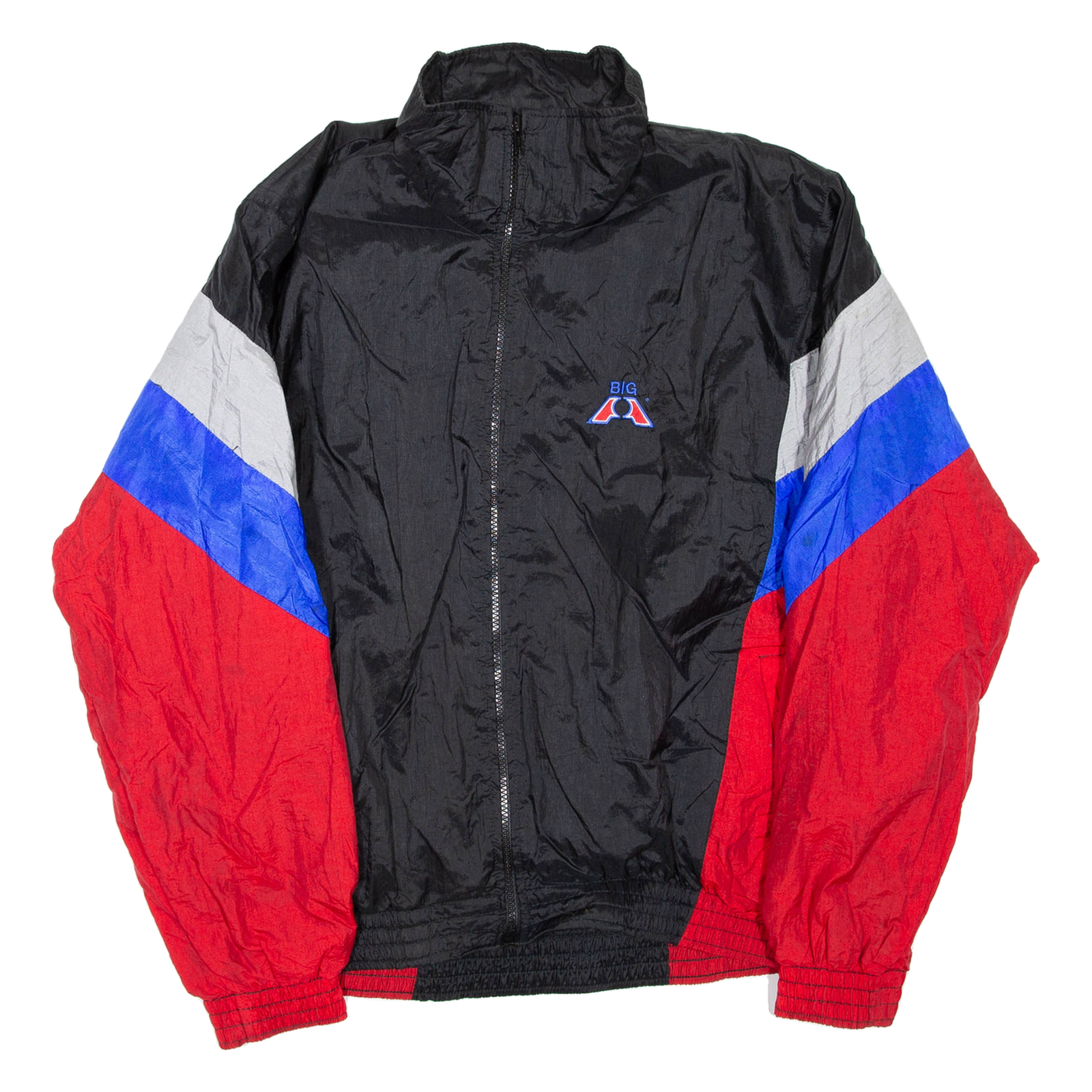 Mens Jacket Red Colourblock L Refurbished - N/A refurbished available on Cerqular