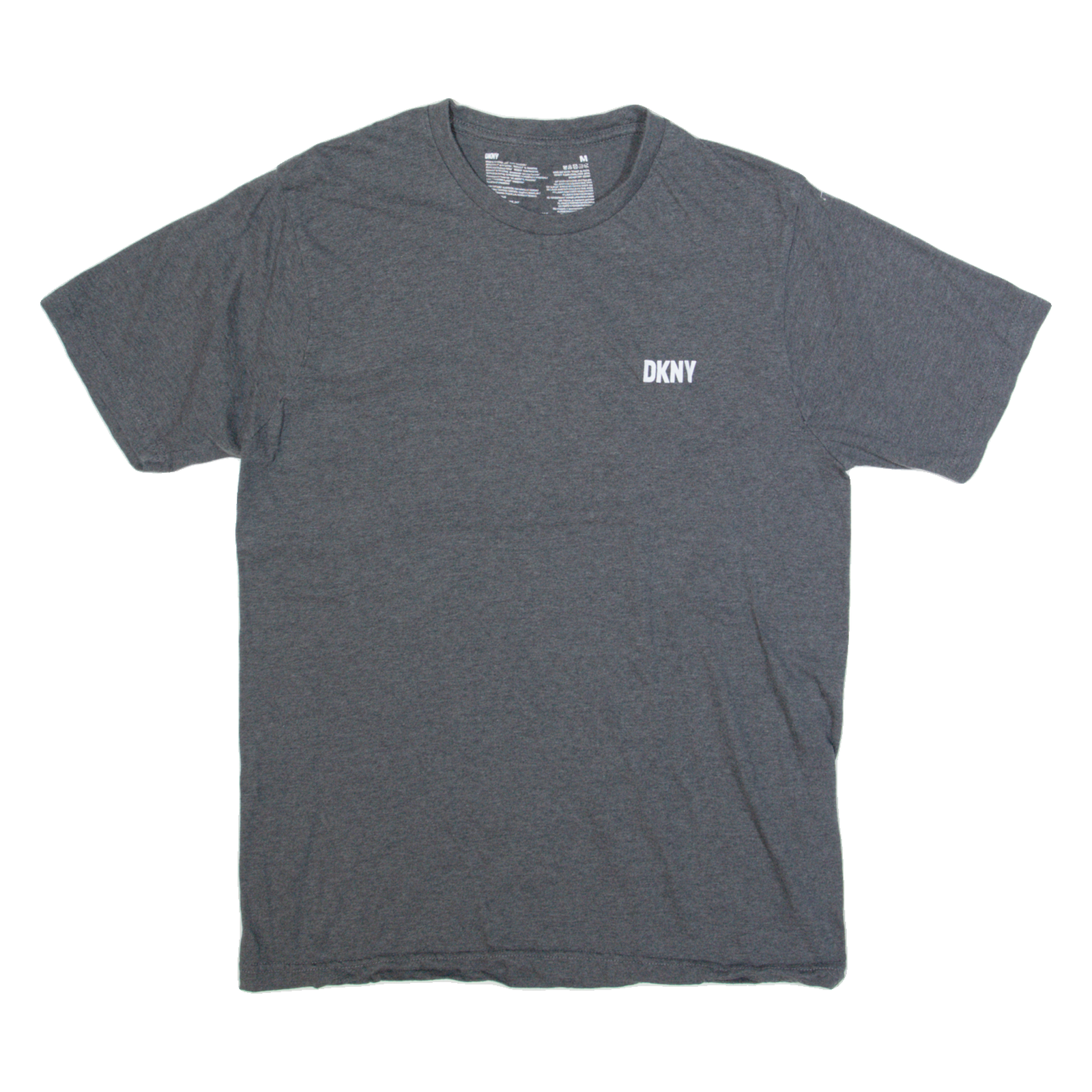 DKNY Mens T-Shirt Grey M Refurbished - N/A refurbished available on Cerqular