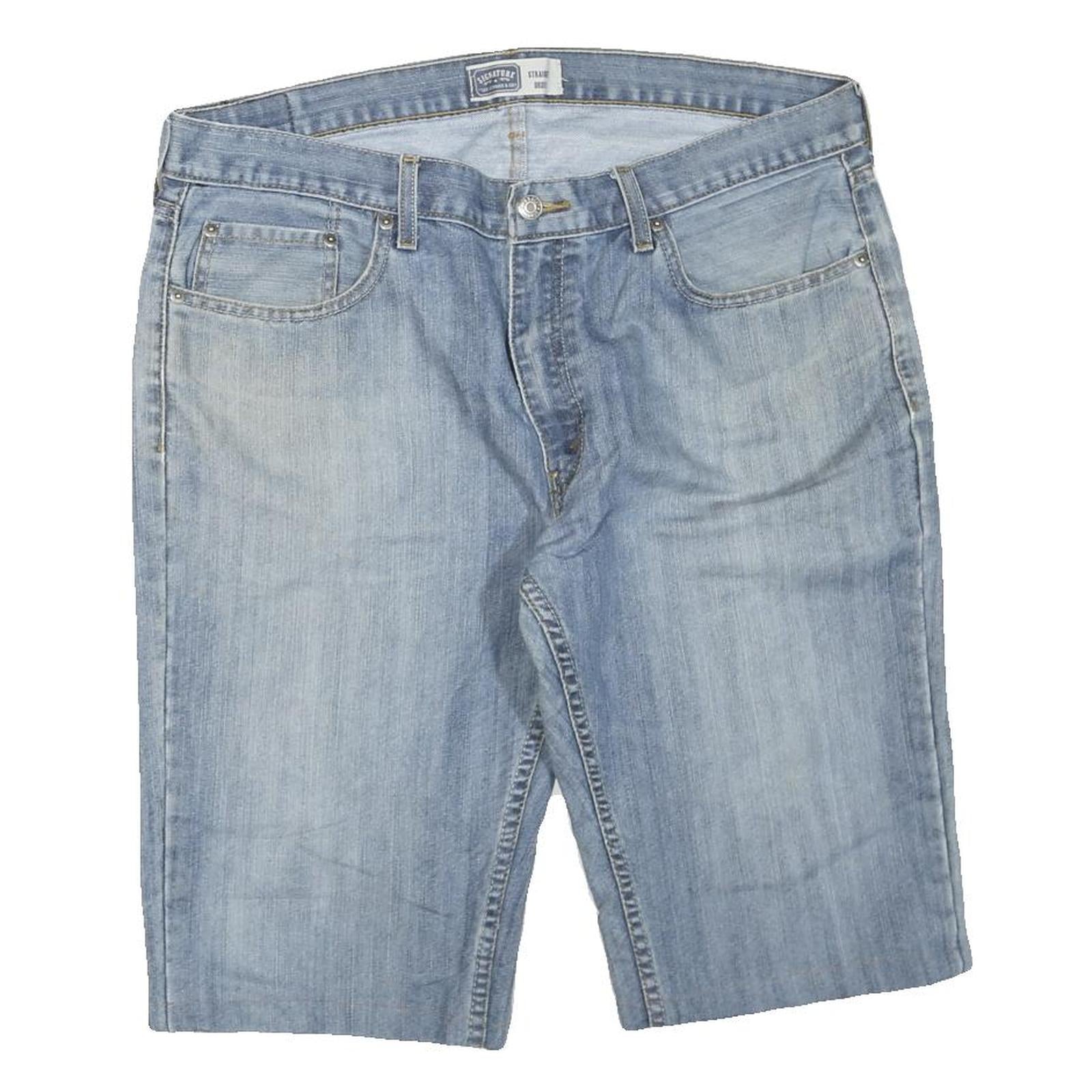LEVI'S Mens Shorts Blue Denim L W40 Cotton Blend Casual Refurbished - N/A refurbished available on Cerqular