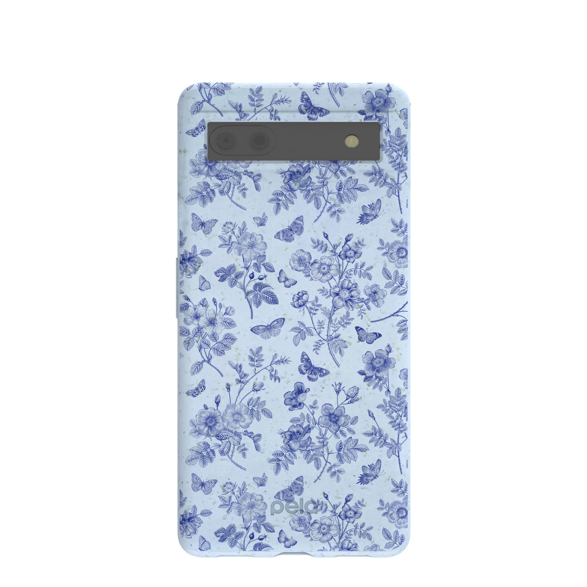 Powder Blue Porcelain Google Pixel 6a Case Refurbished - Pela Case refurbished available on Cerqular