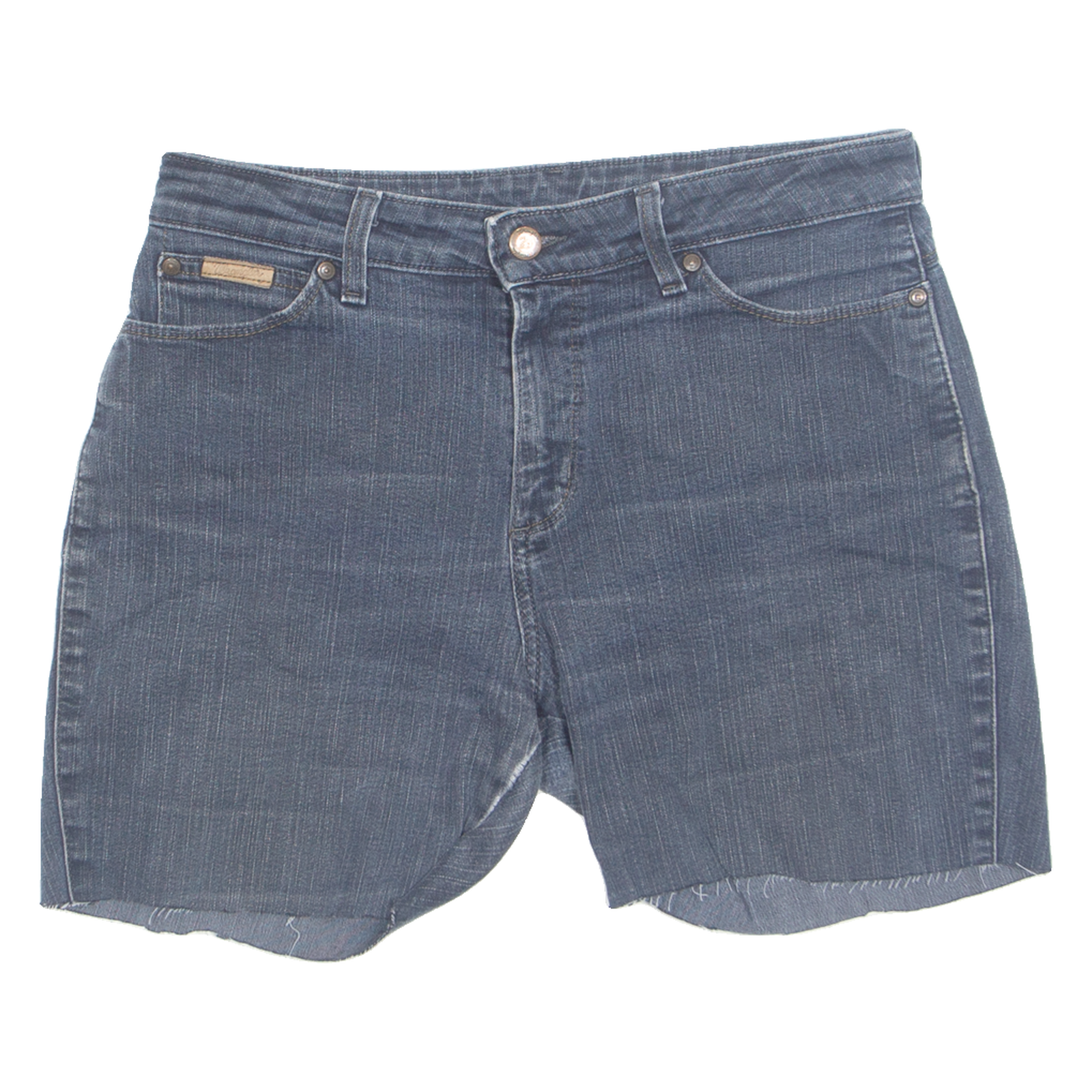 WRANGLER Cut Off Womens Denim Shorts Blue M W32 Refurbished - N/A refurbished available on Cerqular