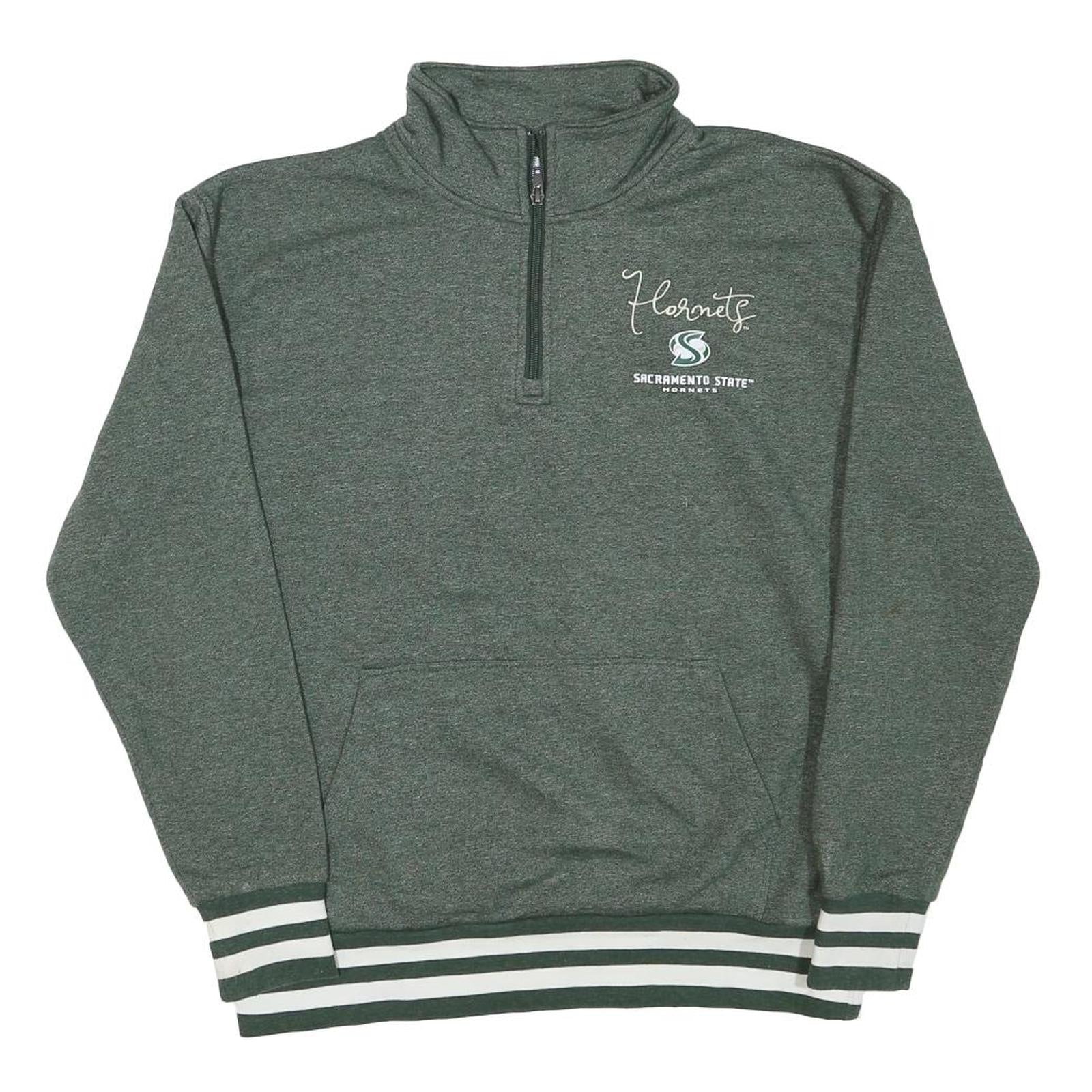 Buy CHAMPION Mens Green Sacramento State Hornets Collar L Quarter Zip Sweatshirt Refurbished - $33.79 CHAMPION Mens Green Sacramento State Hornets Collar L Quarter Zip Sweatshirt Refurbished - N/A refurbished available on Cerqular