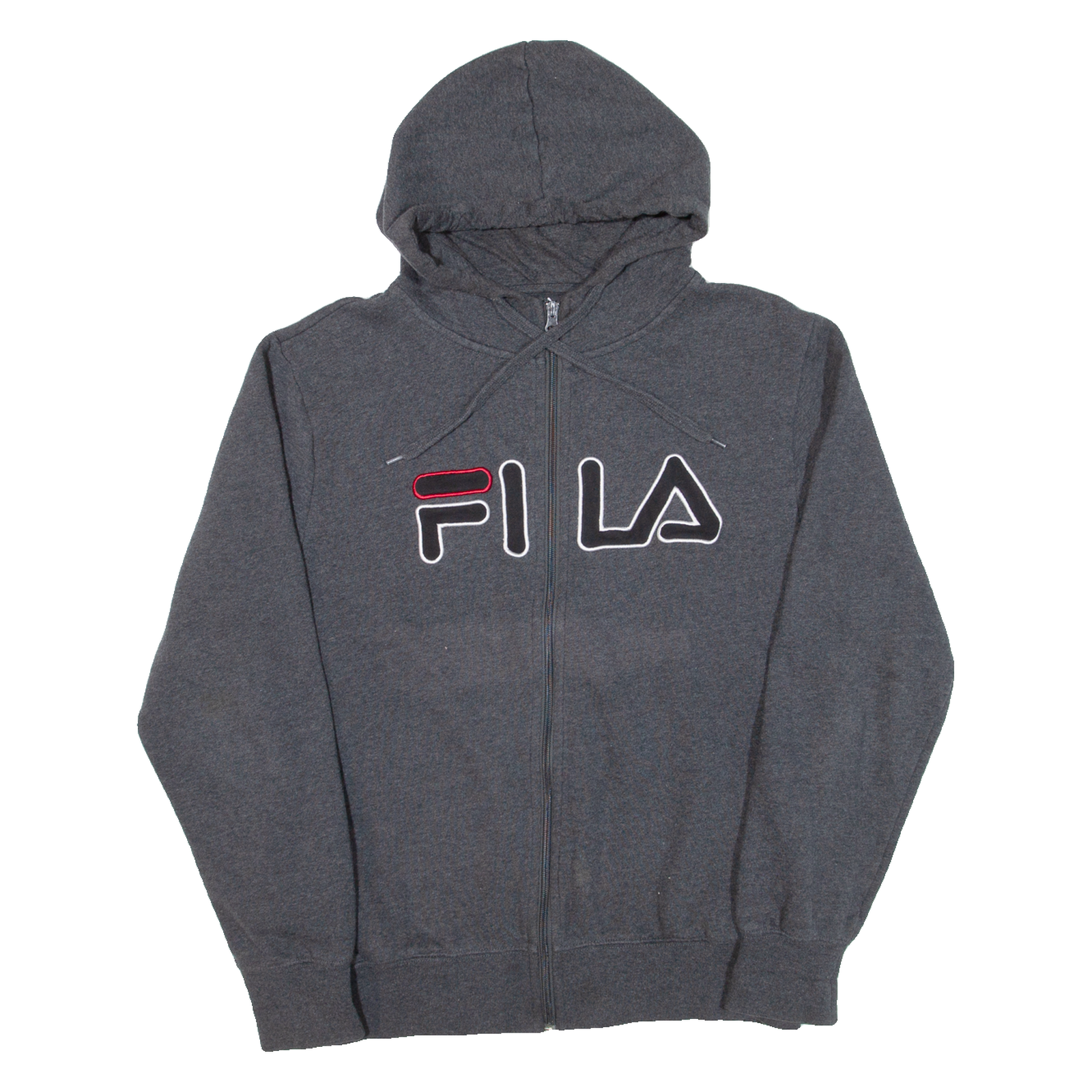 FILA Mens Grey Hoodie Full Zip M Refurbished - N/A refurbished available on Cerqular