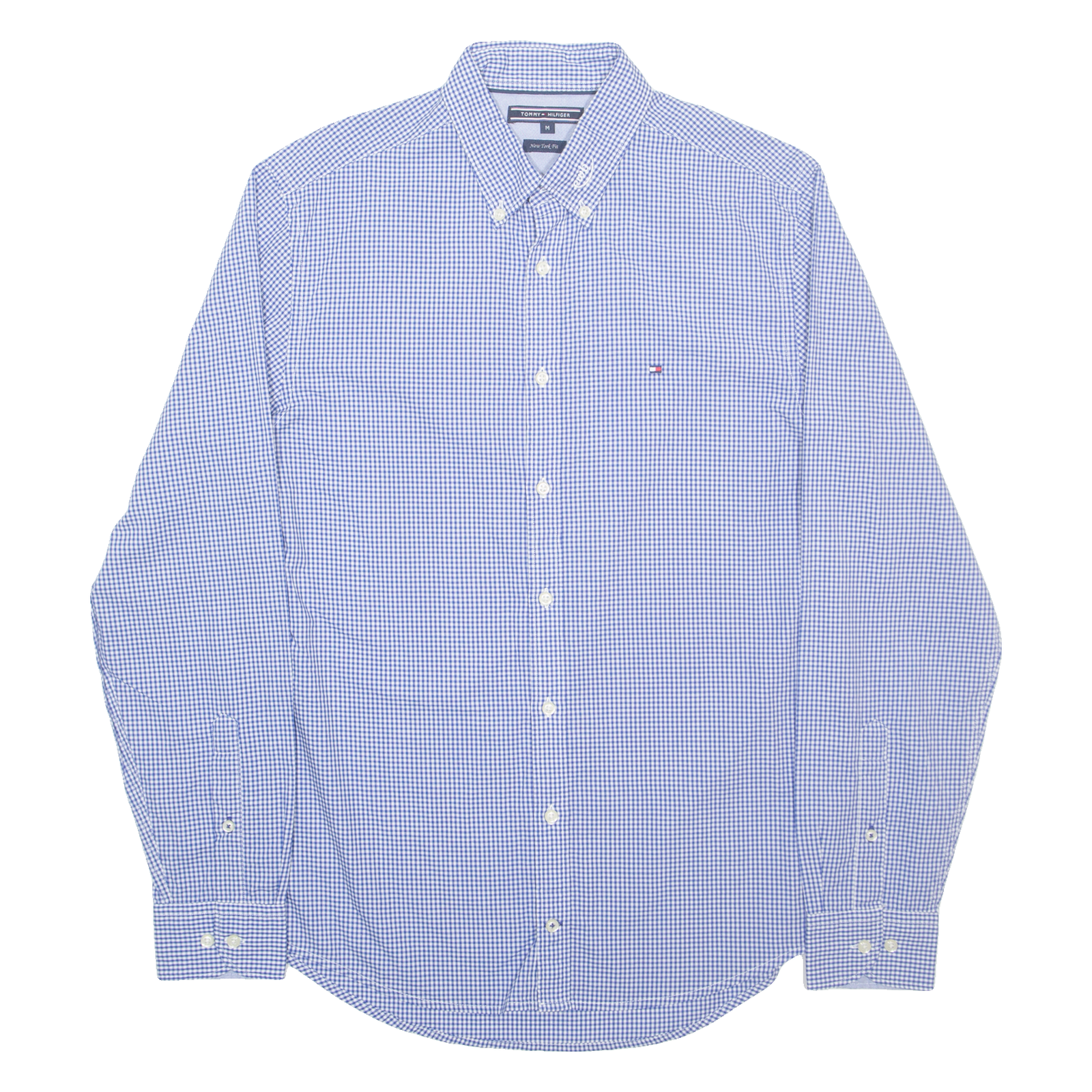 Buy TOMMY HILFIGER Mens Shirt Blue Check Long Sleeve M Refurbished - $17.15 TOMMY HILFIGER Mens Shirt Blue Check Long Sleeve M Refurbished - N/A refurbished available on Cerqular