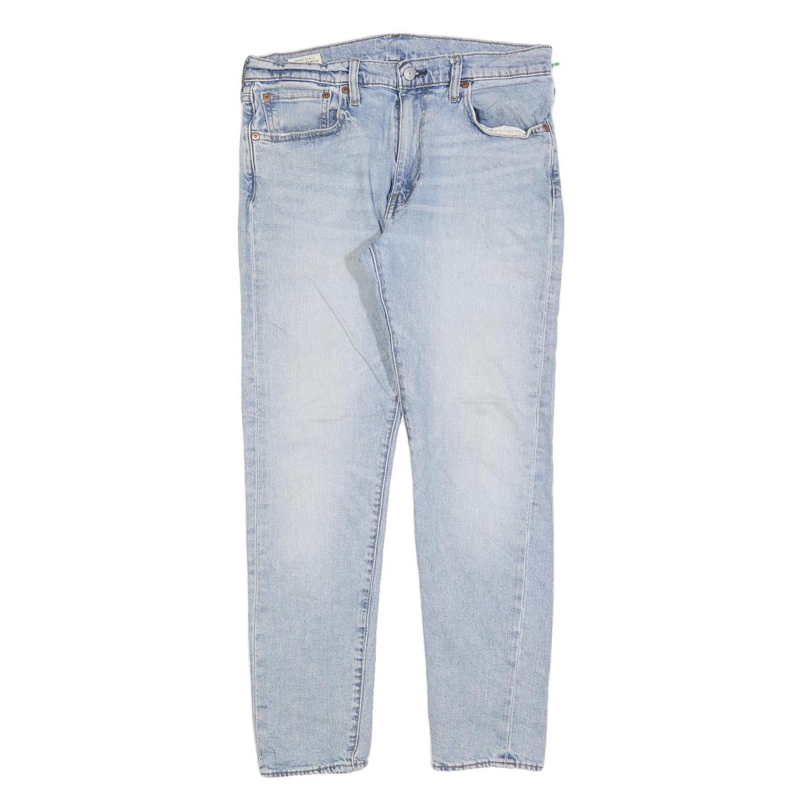 LEVI'S 512 BIG E Mens Slim Jeans Blue Denim Light W33 L30 Classic Cotton Blend Refurbished - N/A refurbished available on Cerqular