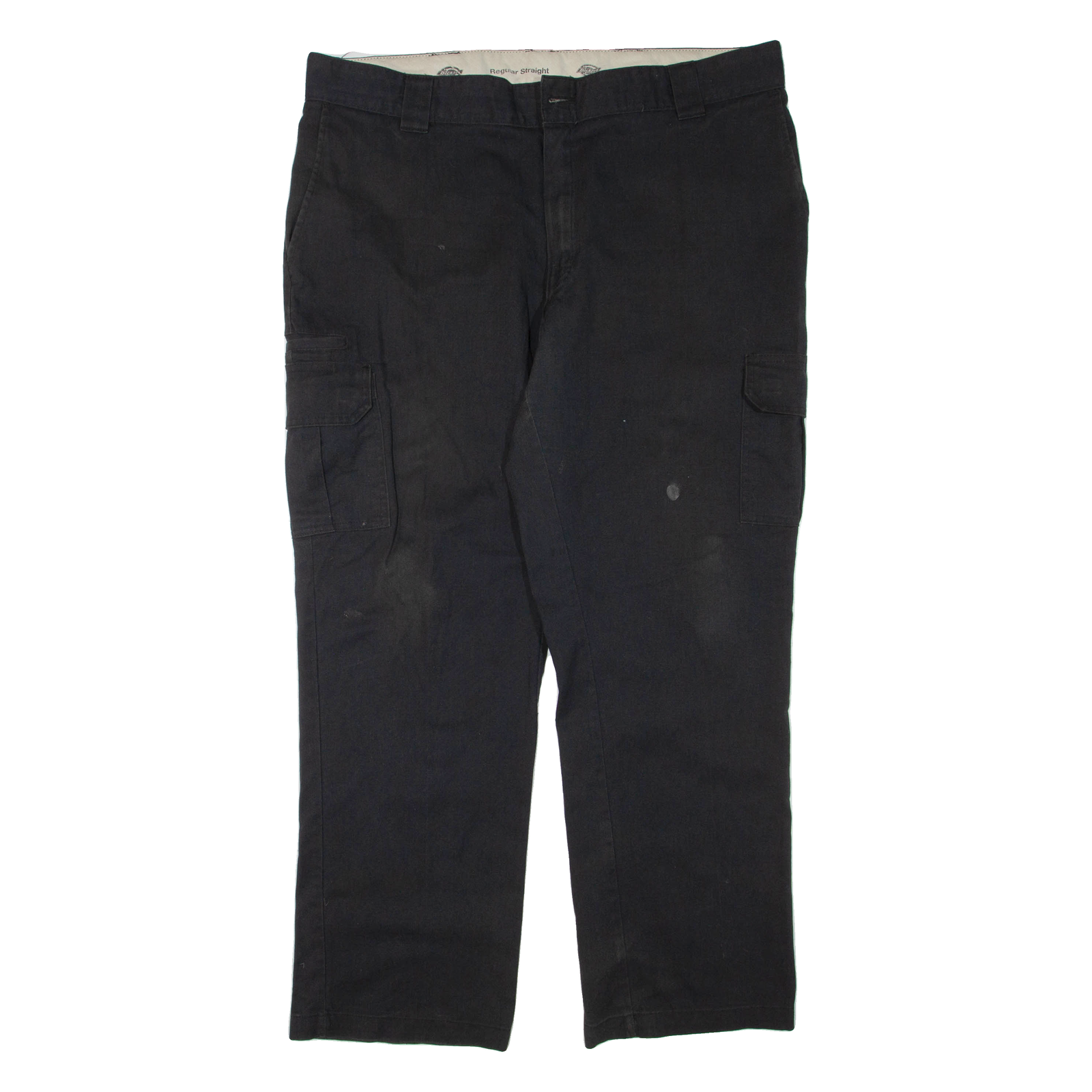 DICKIES Cargo Mens Trousers Black Regular Straight W40 L32 Refurbished - N/A refurbished available on Cerqular