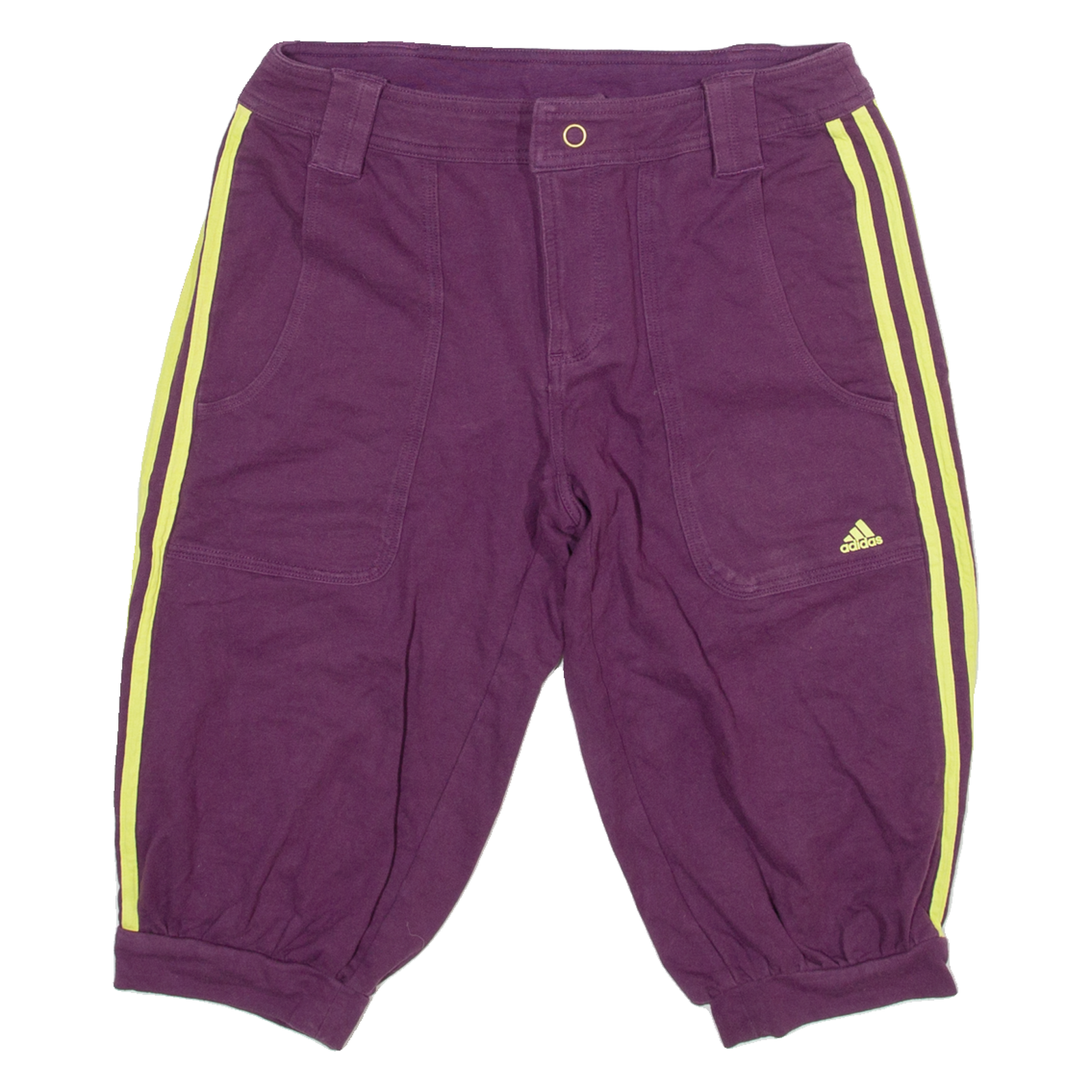 ADIDAS Womens Casual Shorts Purple UK 10 W32 Refurbished - N/A refurbished available on Cerqular