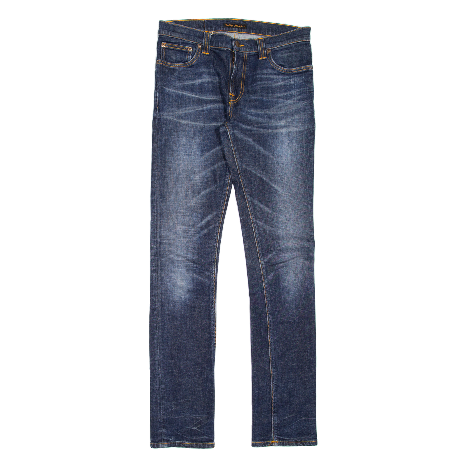 NUDIE JEANS Womens Jeans Blue Slim Skinny W32 L34 Refurbished - N/A refurbished available on Cerqular