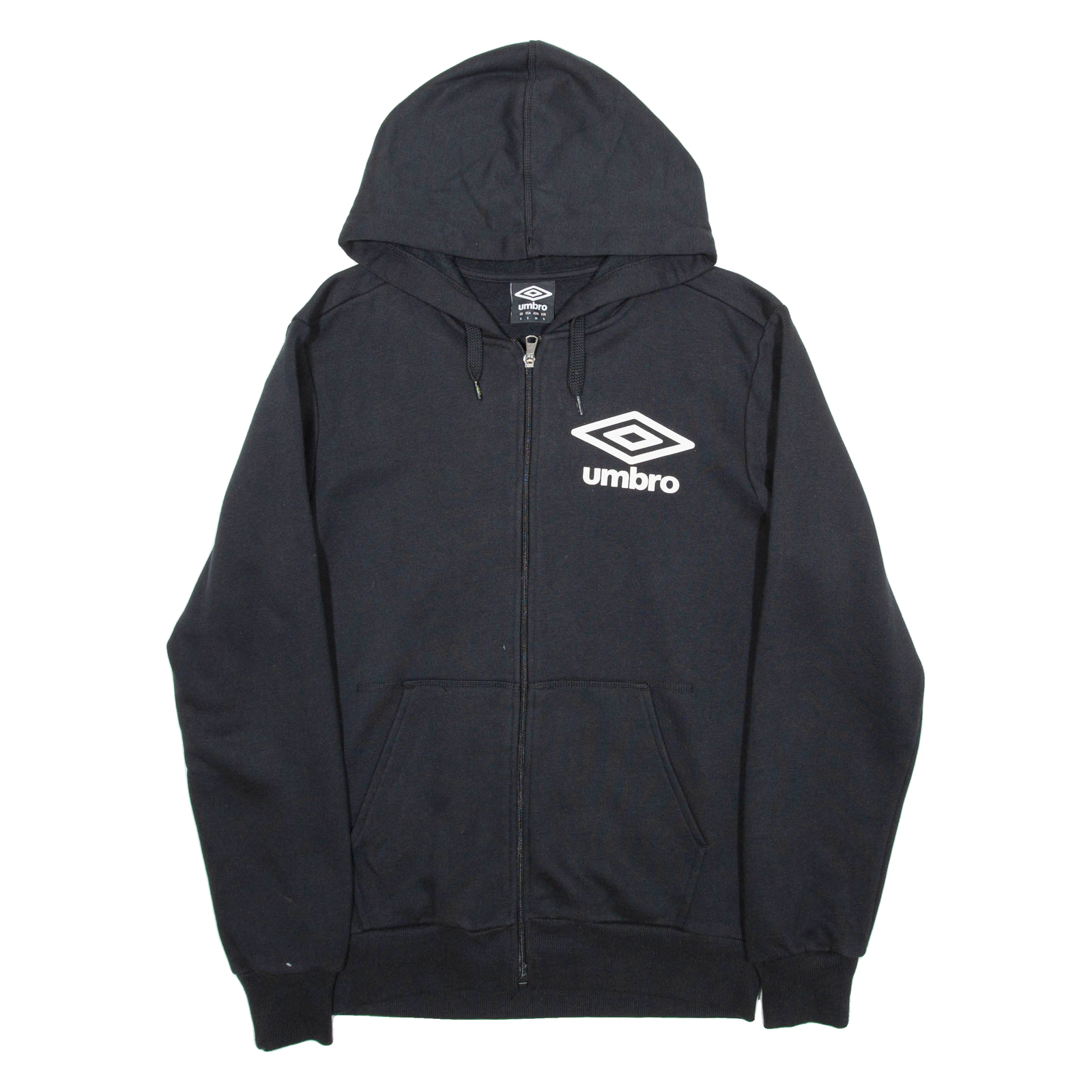 UMBRO Mens Black Hoodie Full Zip S Refurbished - N/A refurbished available on Cerqular