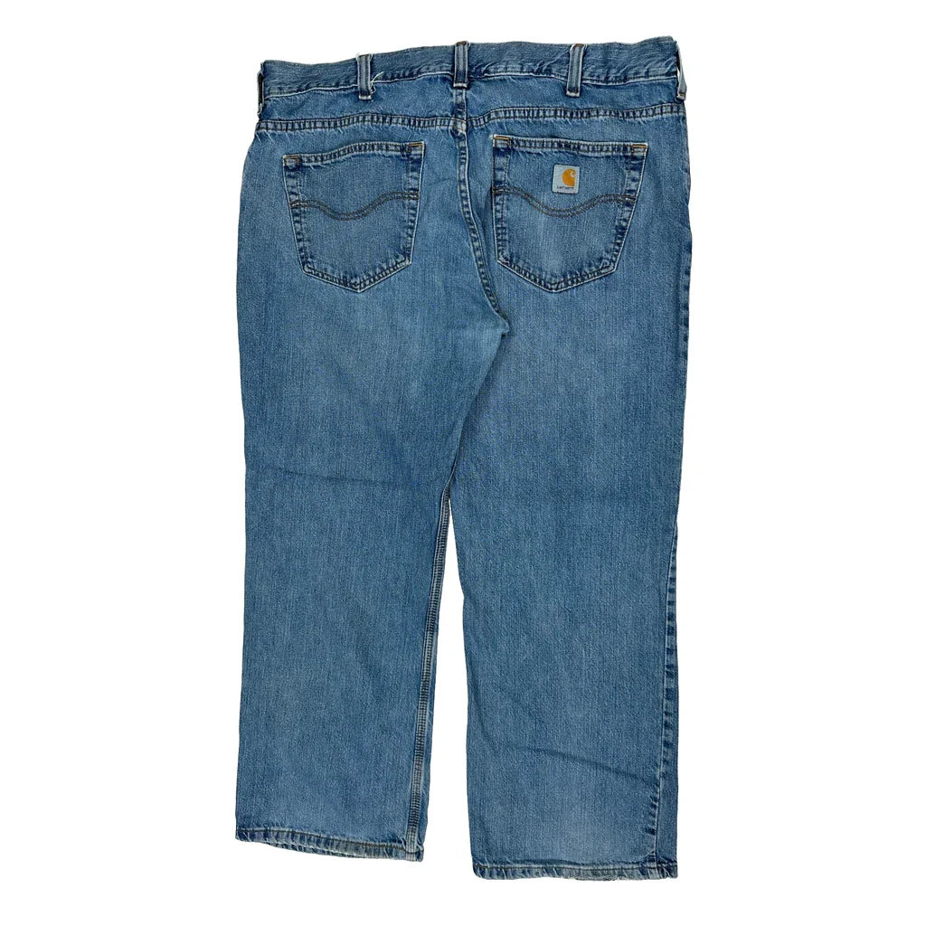 Carhartt Jeans - 38W 30L Blue Cotton Refurbished - Thrifted (note: this is a term often used to describe second- refurbished available on Cerqular