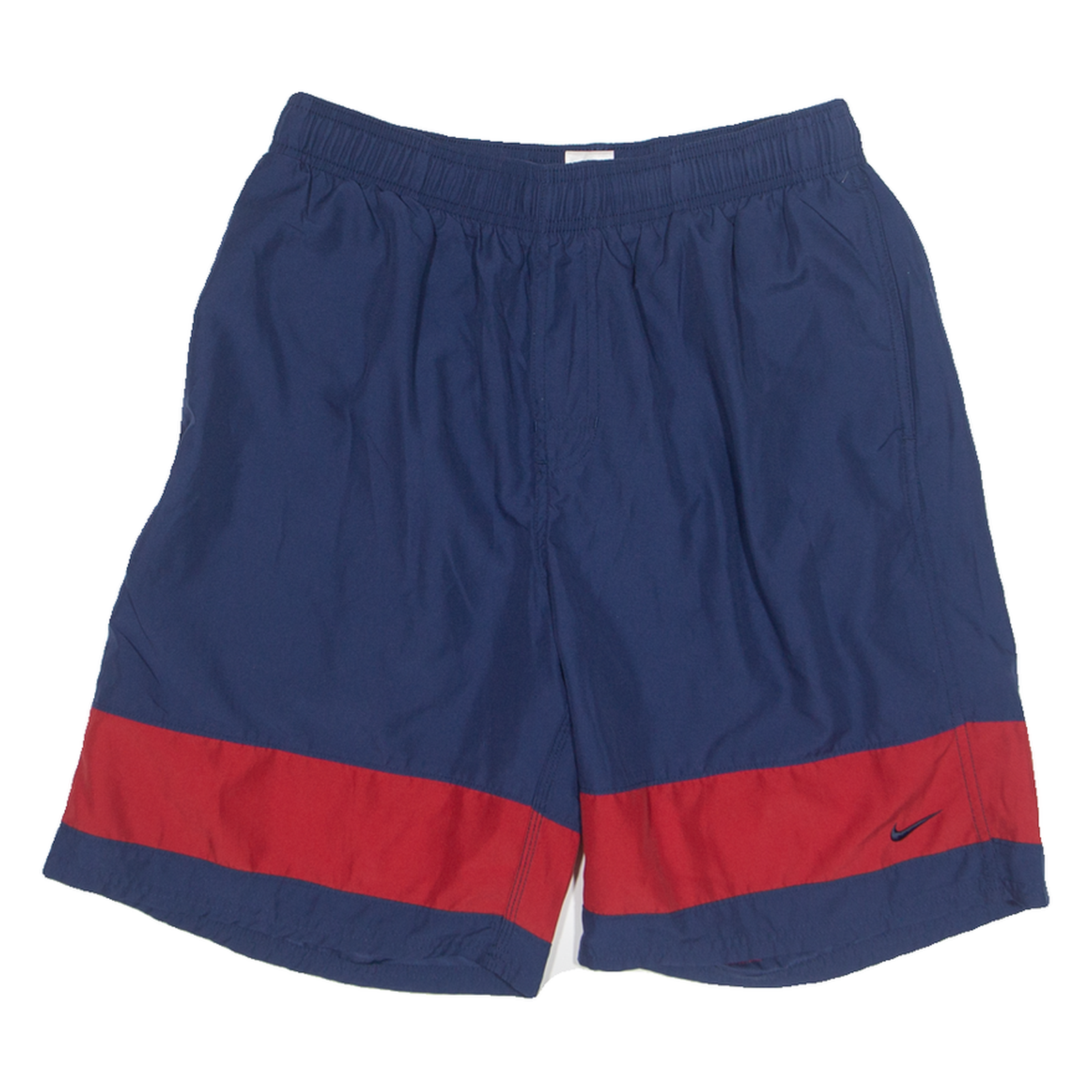 NIKE Mesh Lined Mens Swimming Shorts Blue Relaxed L W28 Refurbished - N/A refurbished available on Cerqular