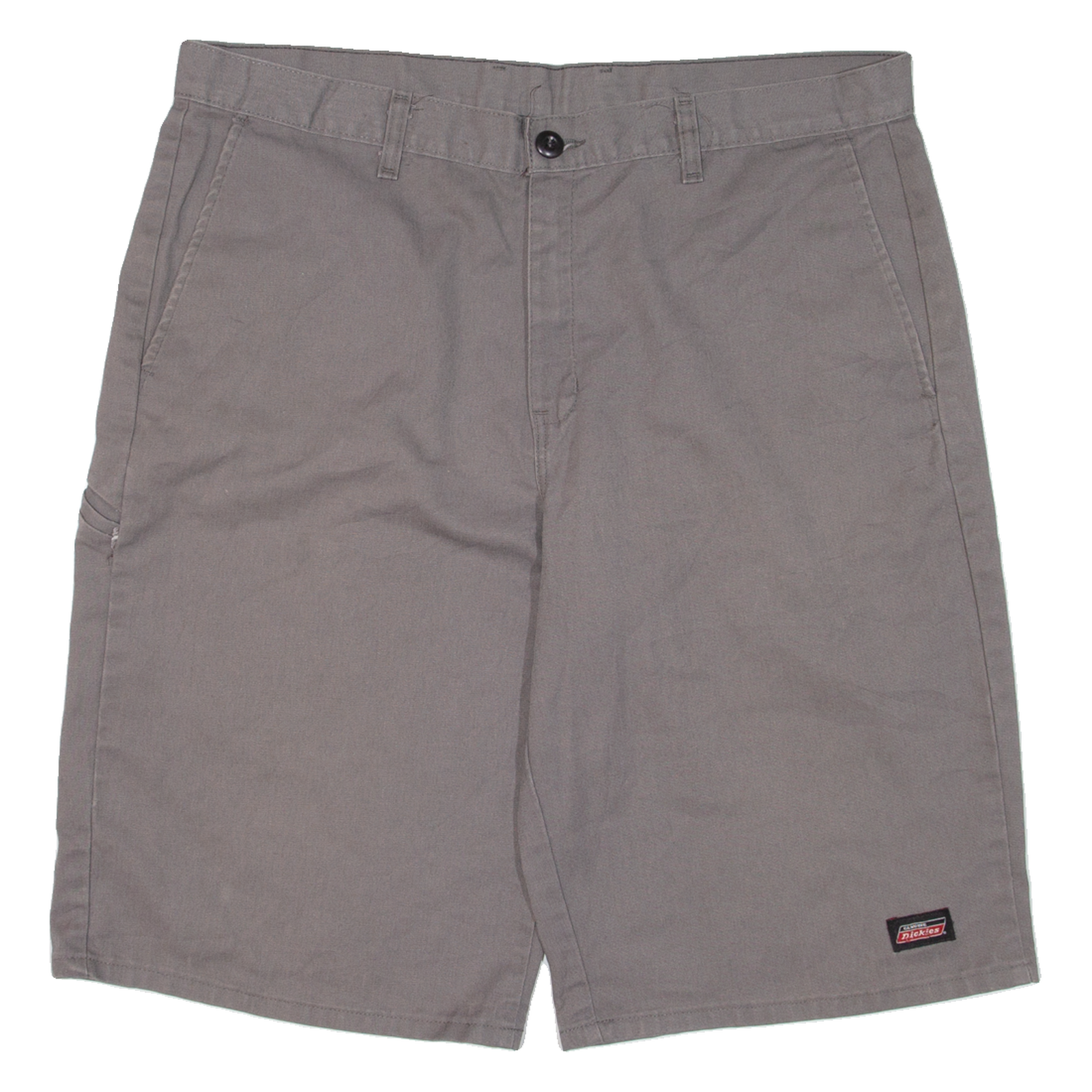 DICKIES Mens Workwear Shorts Grey L W36 Refurbished - N/A refurbished available on Cerqular