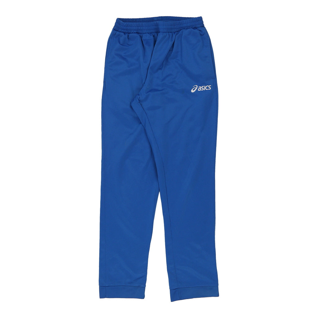 Asics Tracksuit - Large Blue Polyester Refurbished - Thrifted (note: this is a term often used to describe second- refurbished available on Cerqular