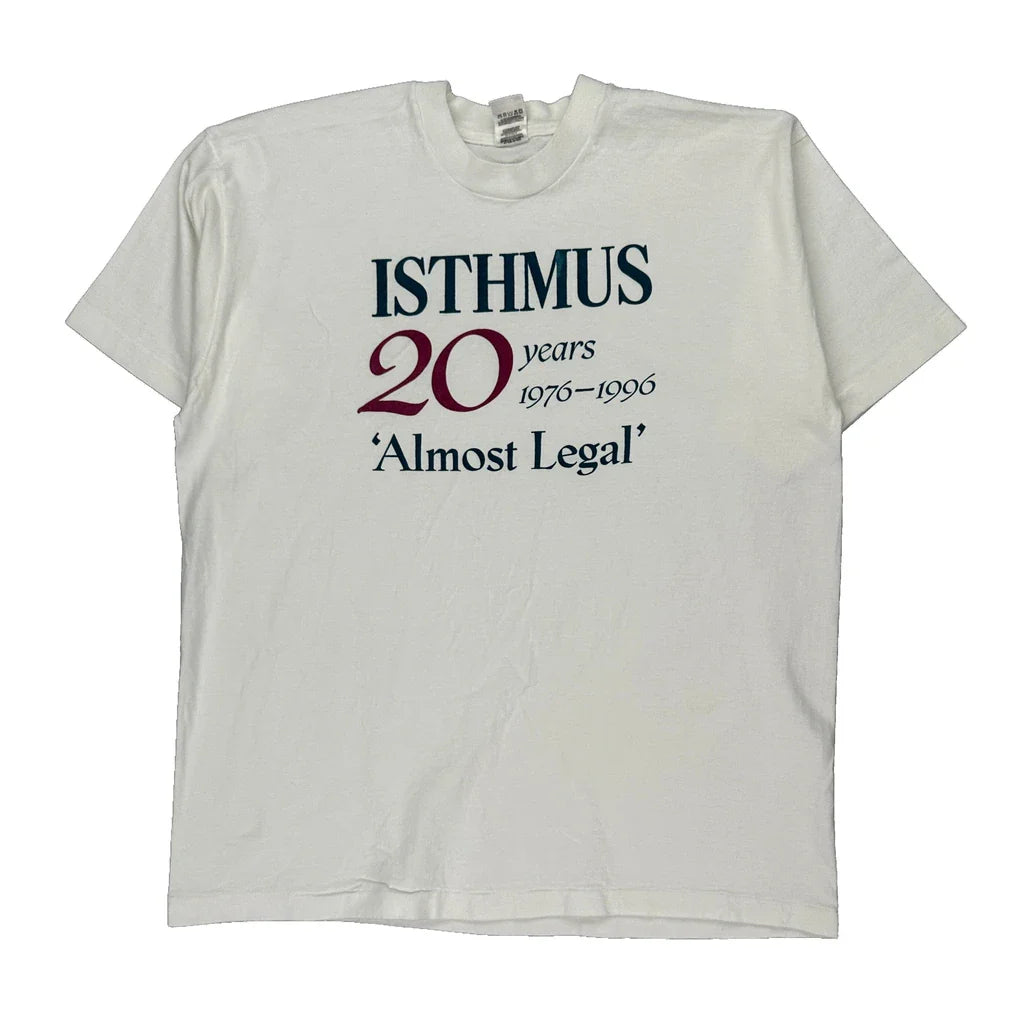Buy 20Th Anniversary Fruit Of The Loom Graphic T-Shirt - XL White Cotton Refurbished - $46.89 20Th Anniversary Fruit Of The Loom Graphic T-Shirt - XL White Cotton Refurbished - Thrifted (note: this is a term often used to describe second- refurbished available on Cerqular