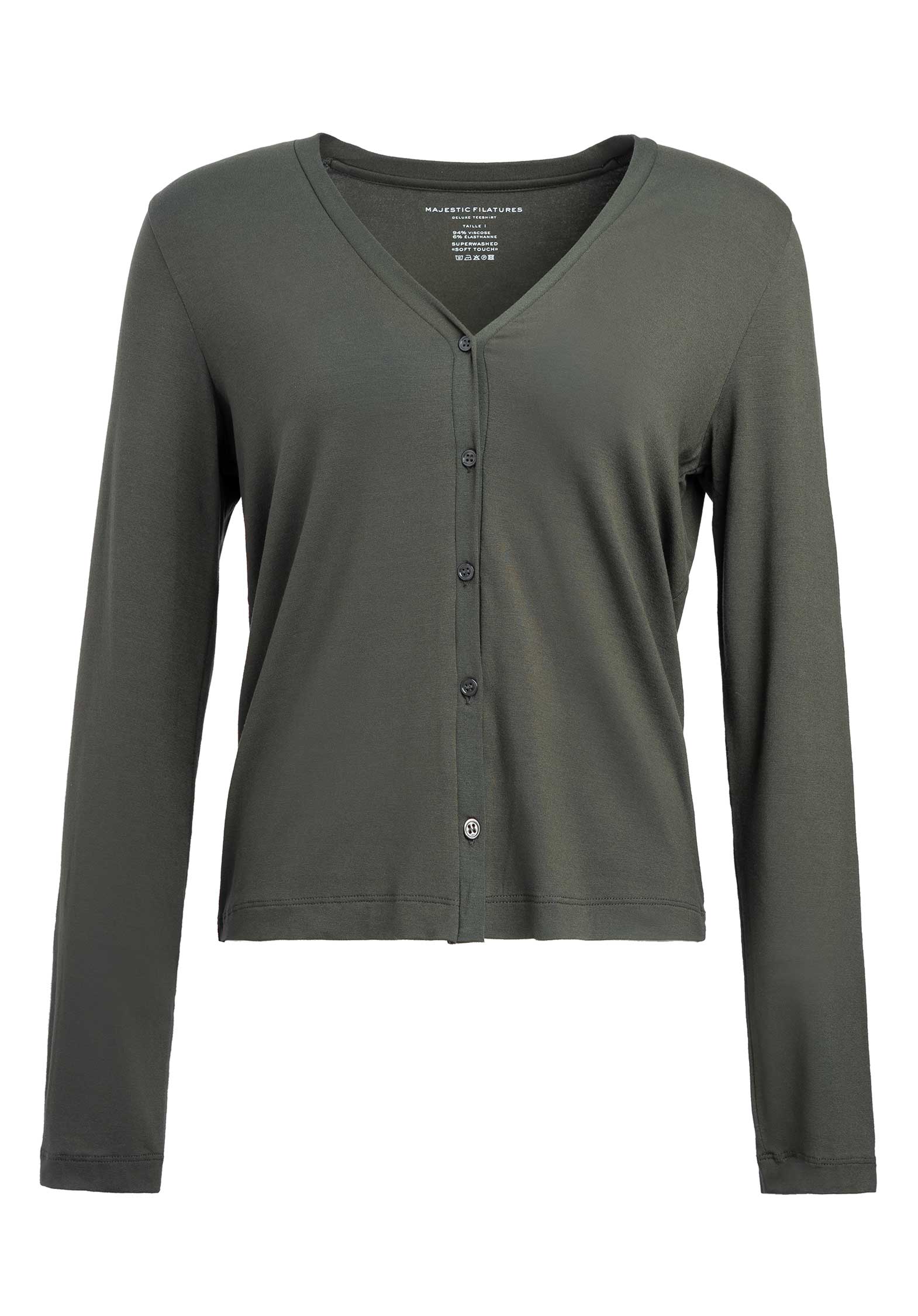 Cardigan M001-fgi035 Forest | Color: FOREST | Size: 3-L Refurbished - Rue Madame is a known brand, and the standardized name is " refurbished available on Cerqular