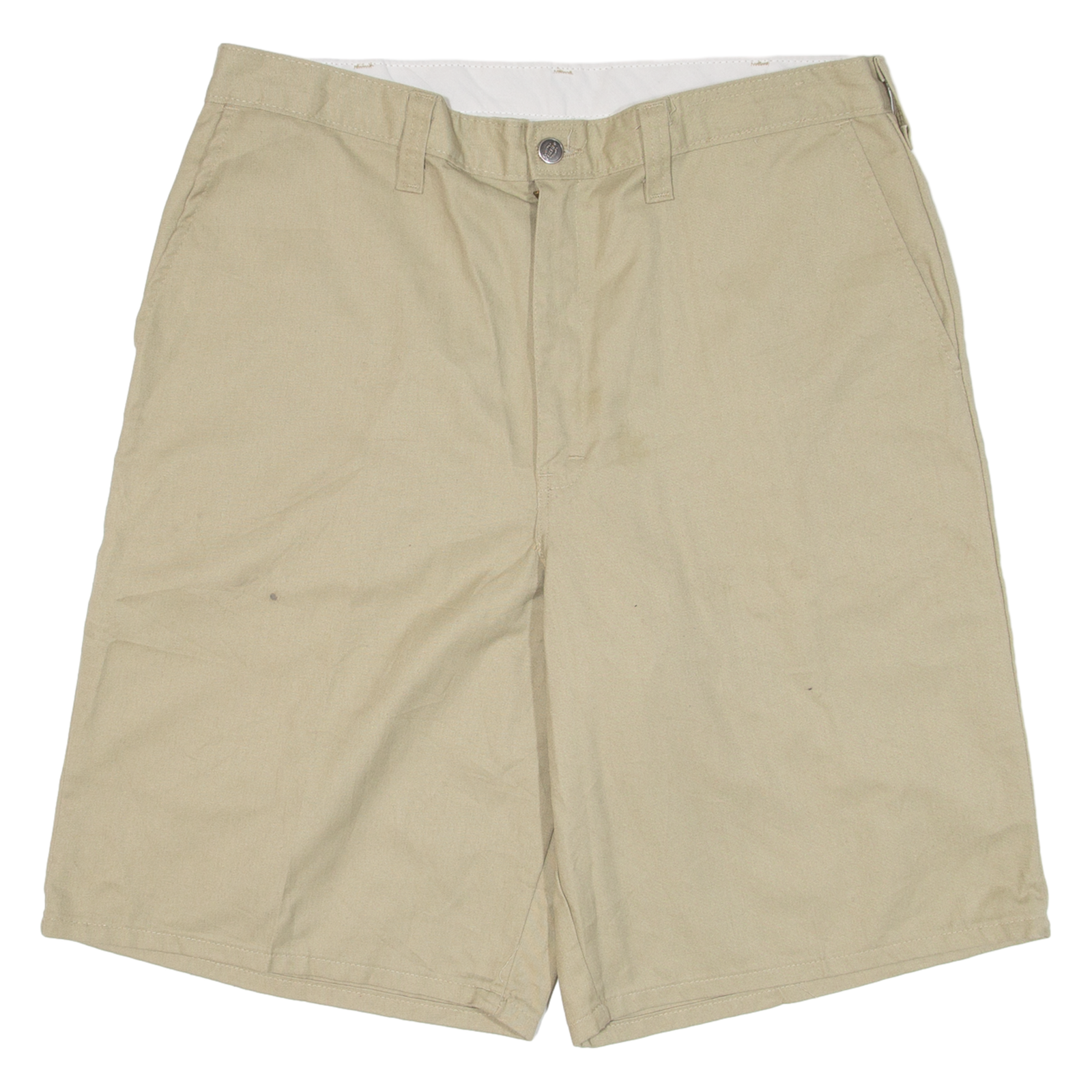 DICKIES Mens Workwear Shorts Beige L W36 Refurbished - N/A refurbished available on Cerqular