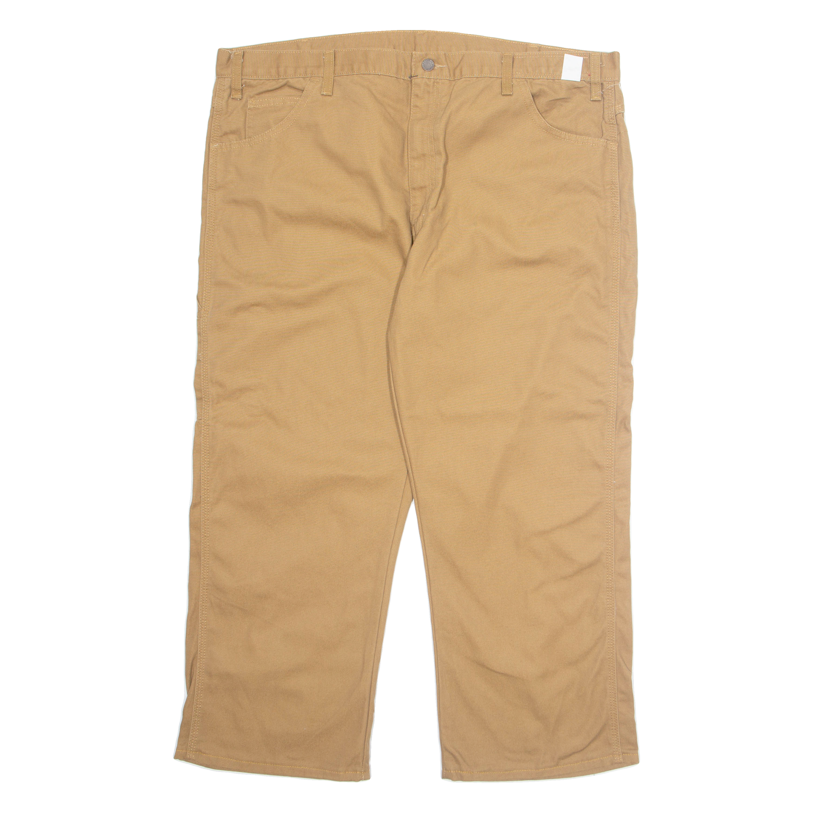 DICKIES Cargo Mens Trousers Brown Regular Straight W40 L26 Refurbished - N/A refurbished available on Cerqular