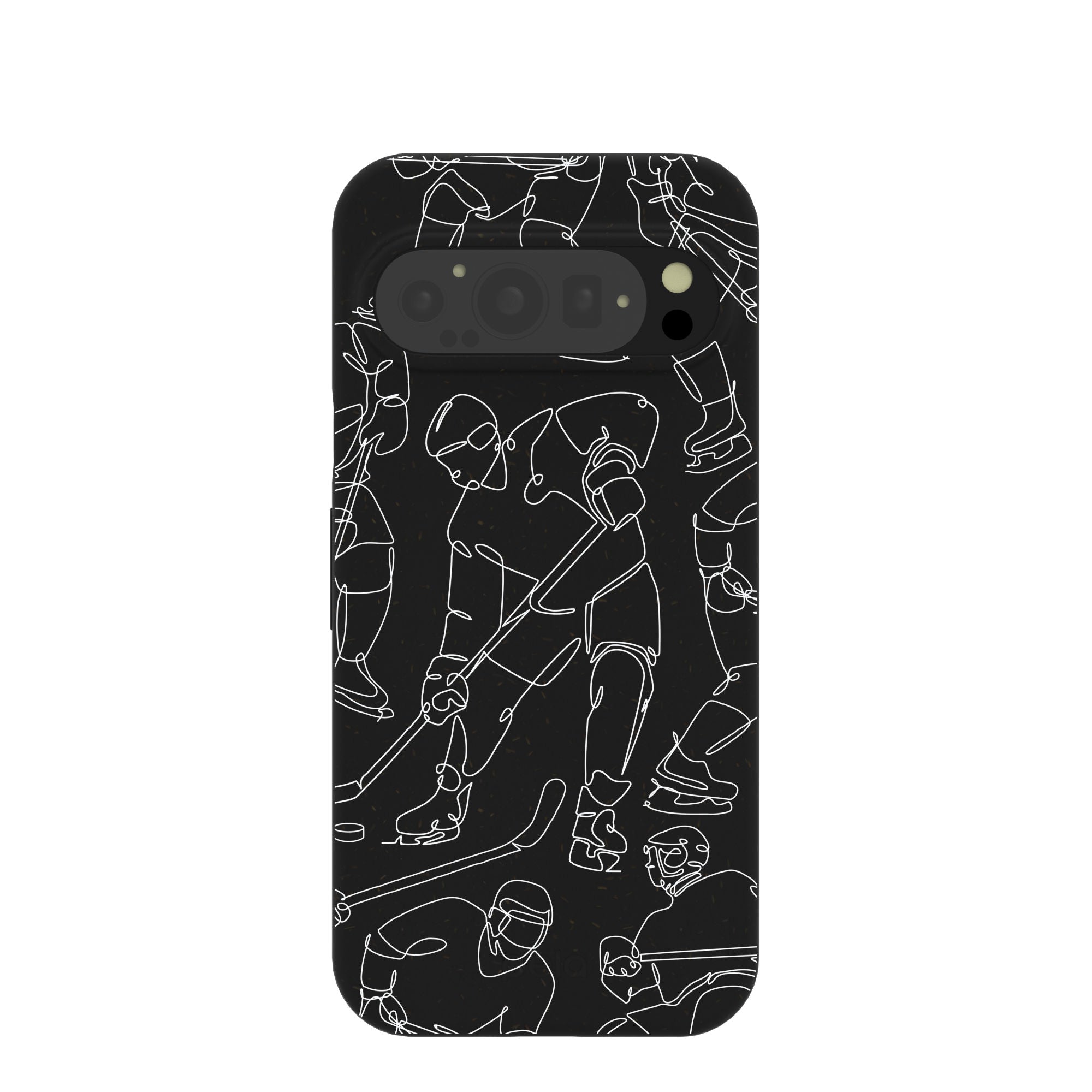 Black Play Sketch Google Pixel 9/9 Pro Case Refurbished - Pela Case refurbished available on Cerqular