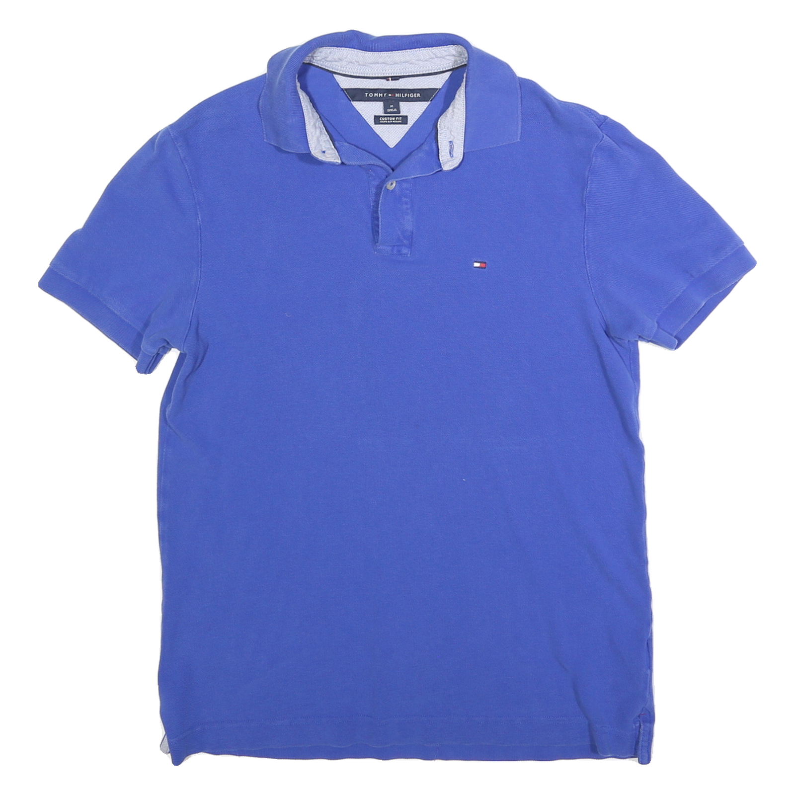 Buy TOMMY HILFIGER Mens Blue Short Sleeve Plain Polo Shirt M Cotton Blend Casual Refurbished - $28.59 TOMMY HILFIGER Mens Blue Short Sleeve Plain Polo Shirt M Cotton Blend Casual Refurbished - N/A refurbished available on Cerqular
