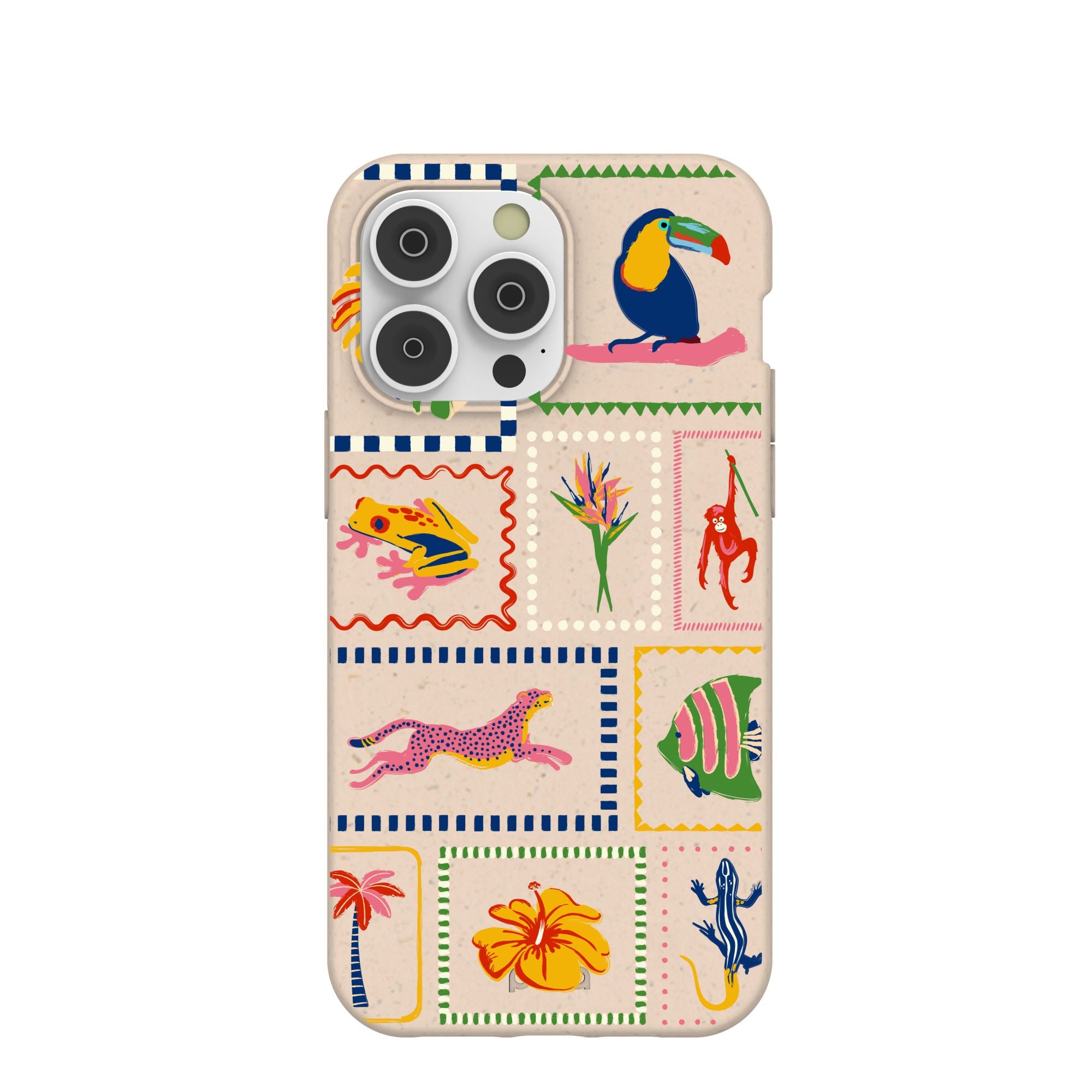 Seashell Tropical Paradise iPhone 14 Pro Max Case Refurbished - Pela Case refurbished available on Cerqular