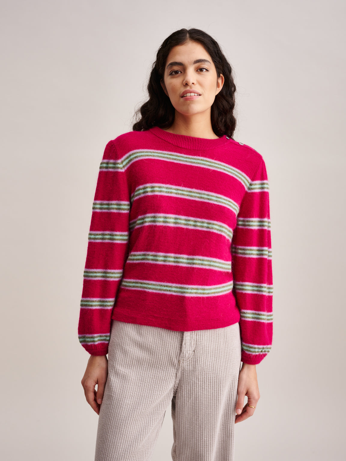 Pullover Diout K1468s Stripe-A | Color: STRIPE A | Size: 2-M Refurbished - N/A (I could not find a well-known brand with this name refurbished available on Cerqular