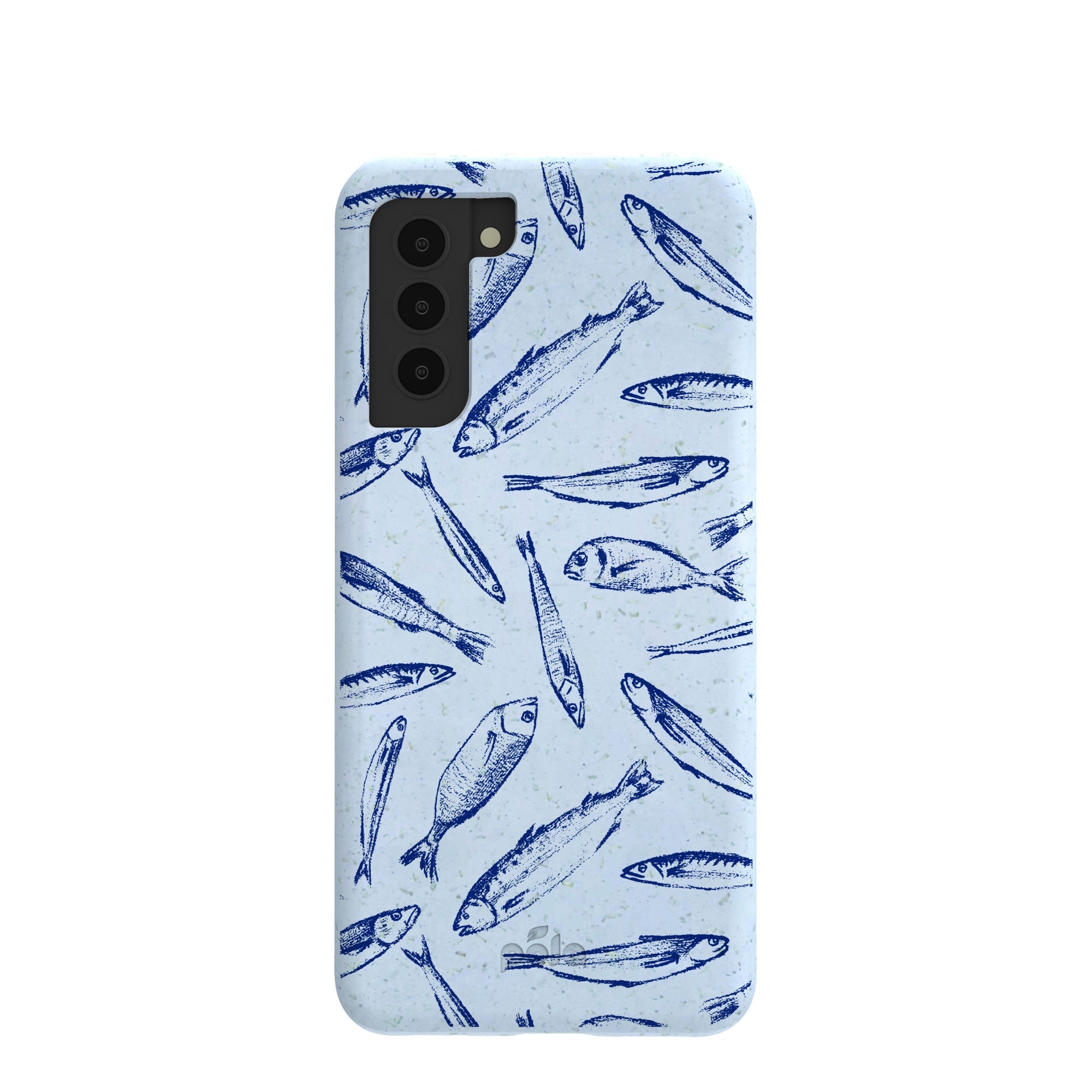 Powder Blue Fishery Samsung Galaxy S21 Case Refurbished - Pela Case refurbished available on Cerqular