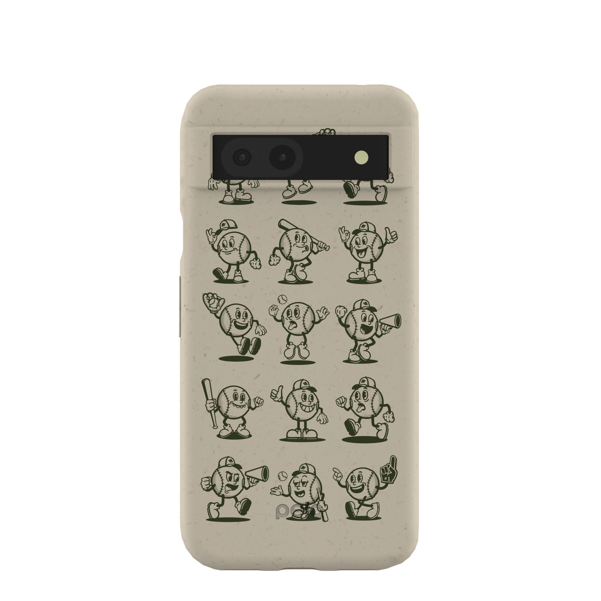London Fog Lets Play Ball Google Pixel 8a Case Refurbished - Pela Case refurbished available on Cerqular