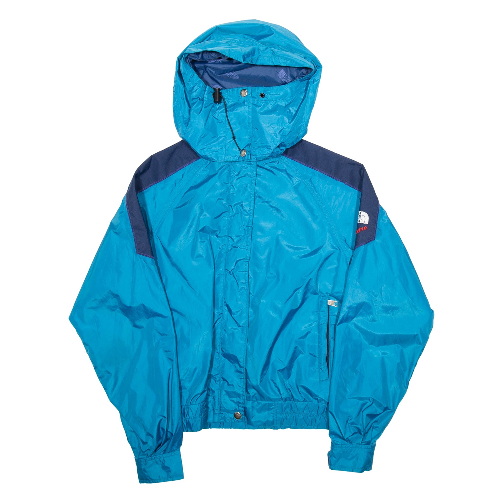 THE NORTH FACE Womens Ski Coat Blue Nylon Hooded S Refurbished - N/A refurbished available on Cerqular