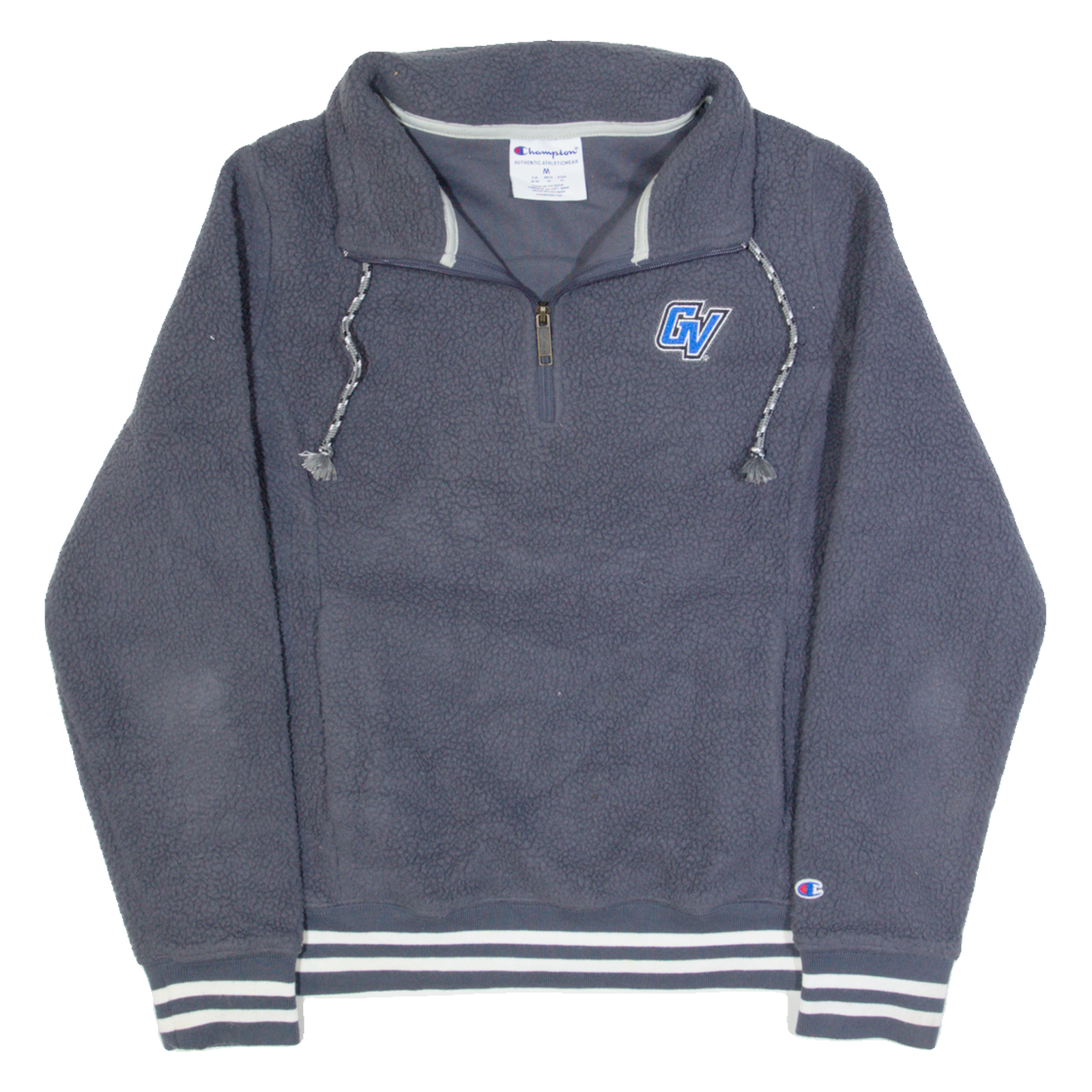 CHAMPION Pullover Womens Fleece Jacket Grey M Refurbished - N/A refurbished available on Cerqular
