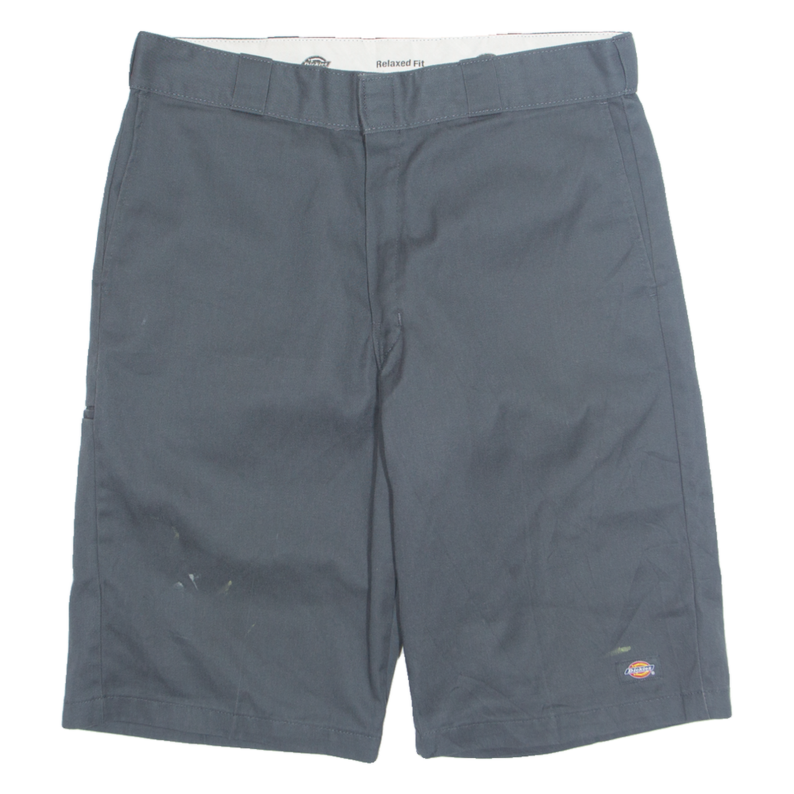 DICKIES Chino Mens Workwear Shorts Grey Relaxed L W35 Refurbished - N/A refurbished available on Cerqular