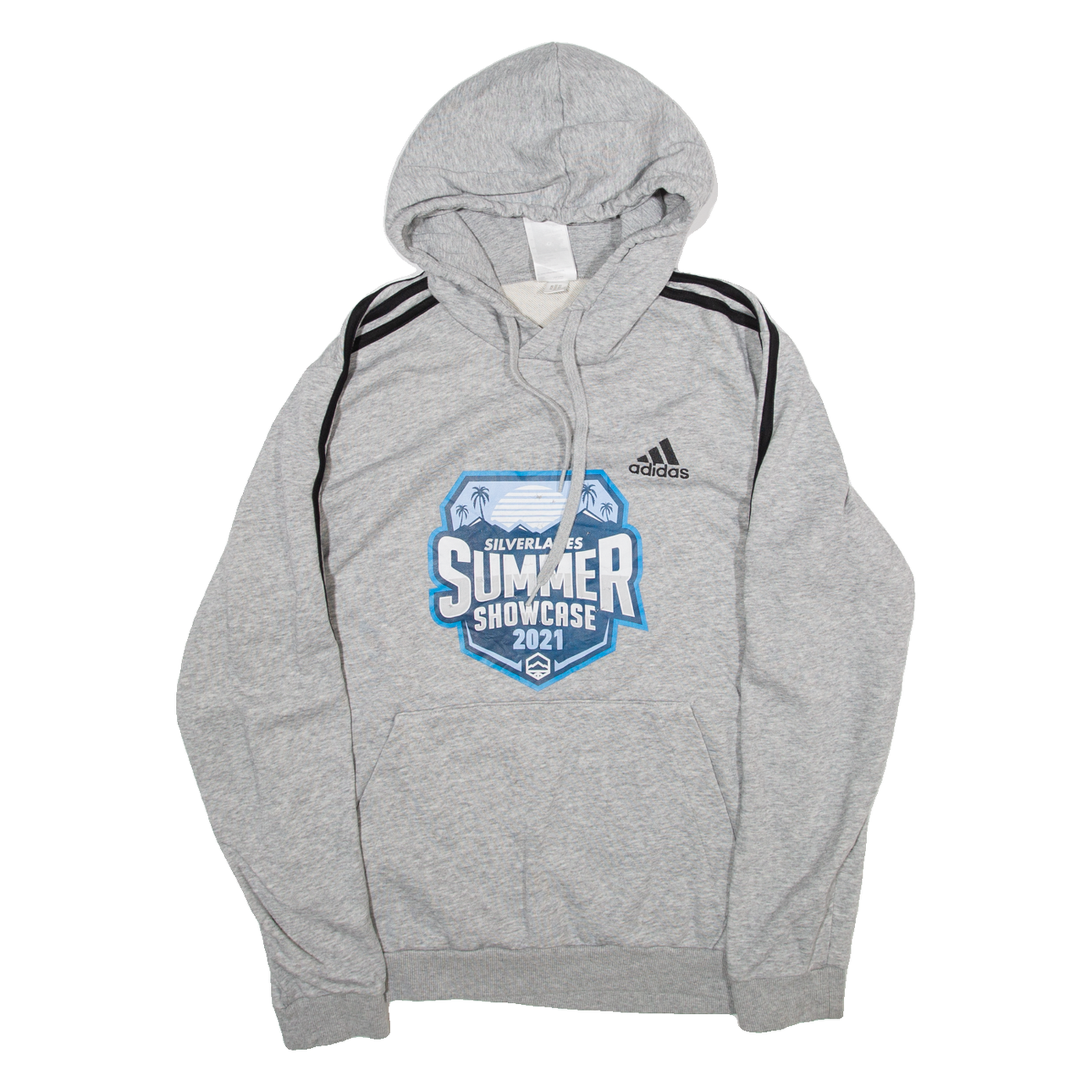 ADIDAS Mens Grey Hoodie M Refurbished - N/A refurbished available on Cerqular