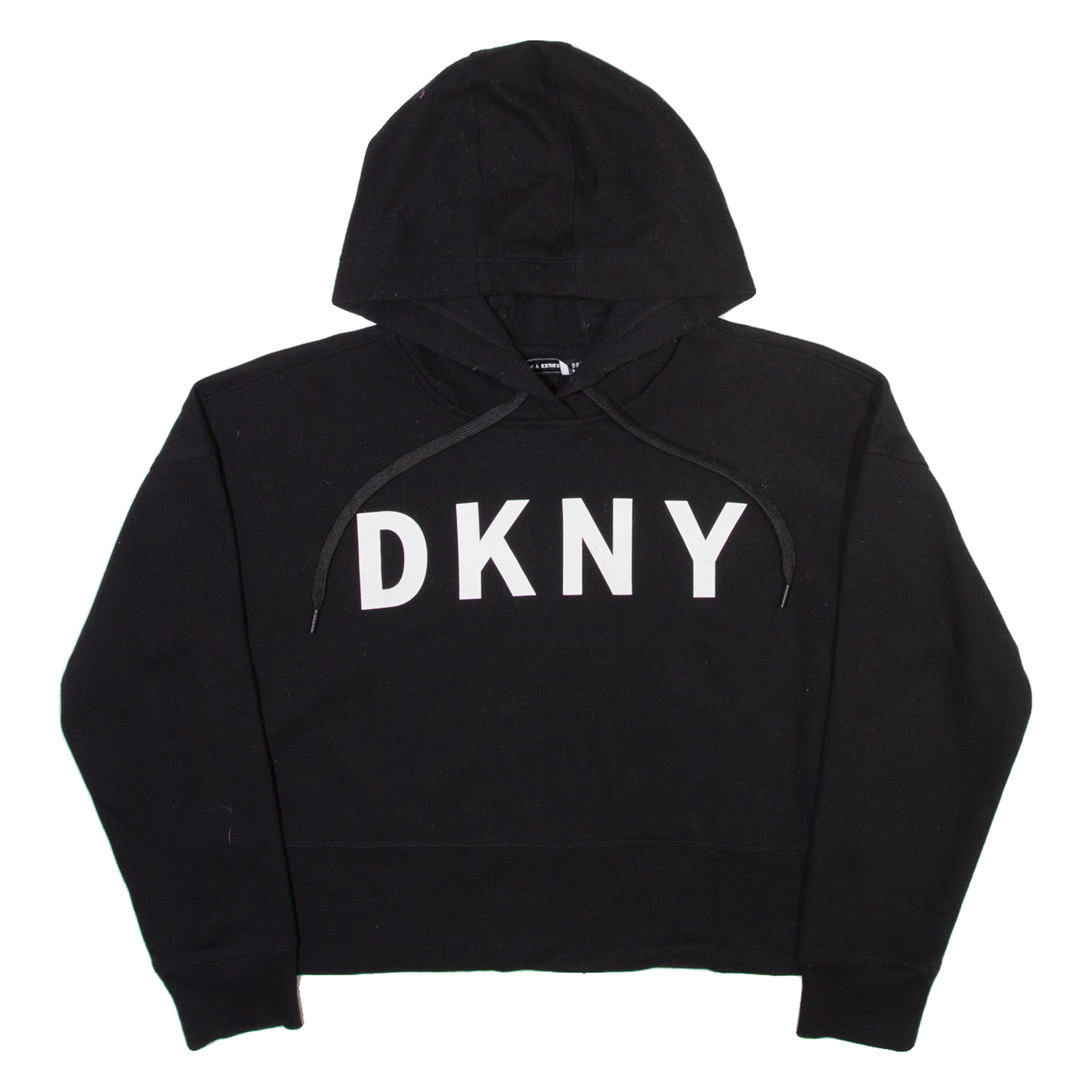 DKNY Womens Black Hoodie S Refurbished - N/A refurbished available on Cerqular