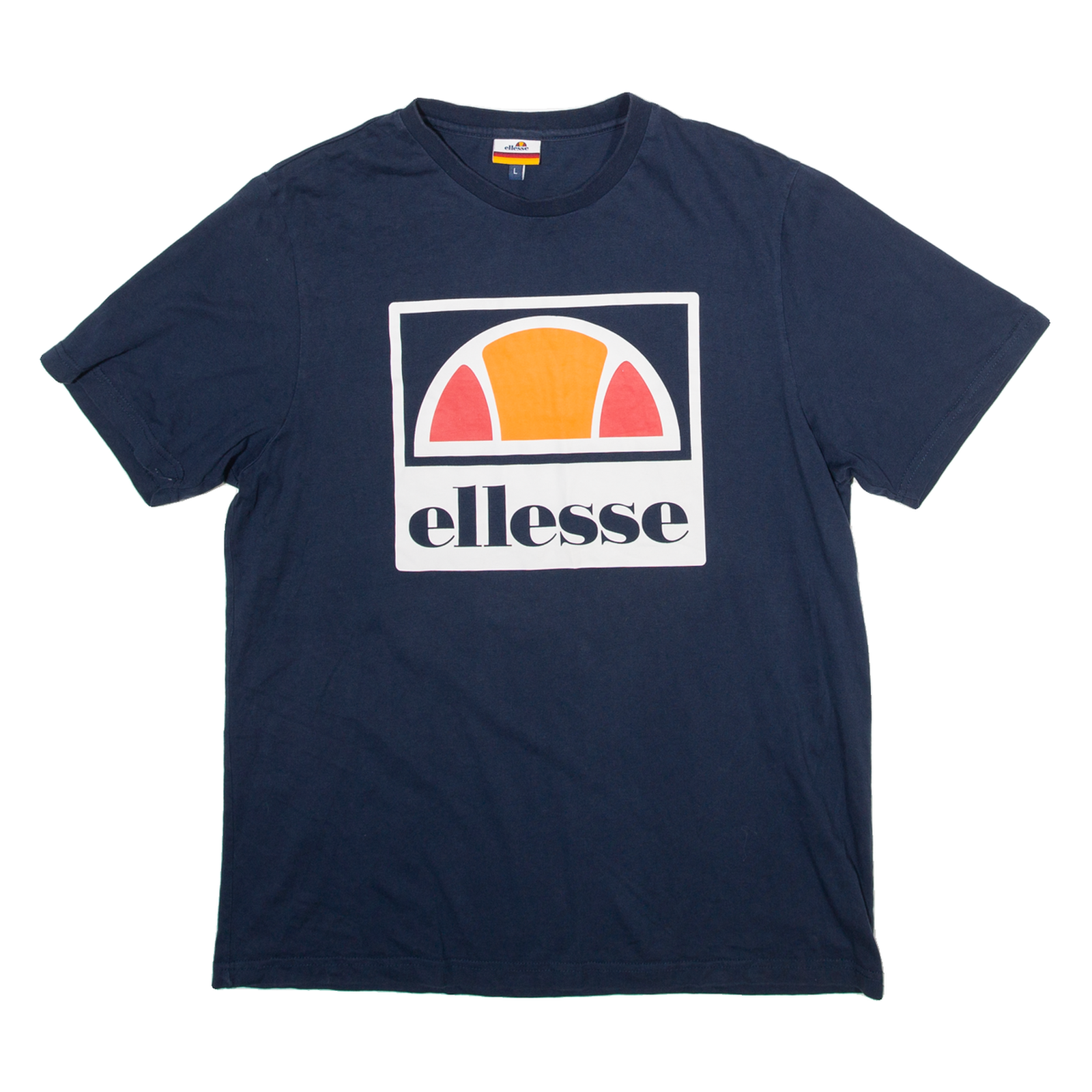 ELLESSE Womens T-Shirt Blue L Refurbished - N/A refurbished available on Cerqular