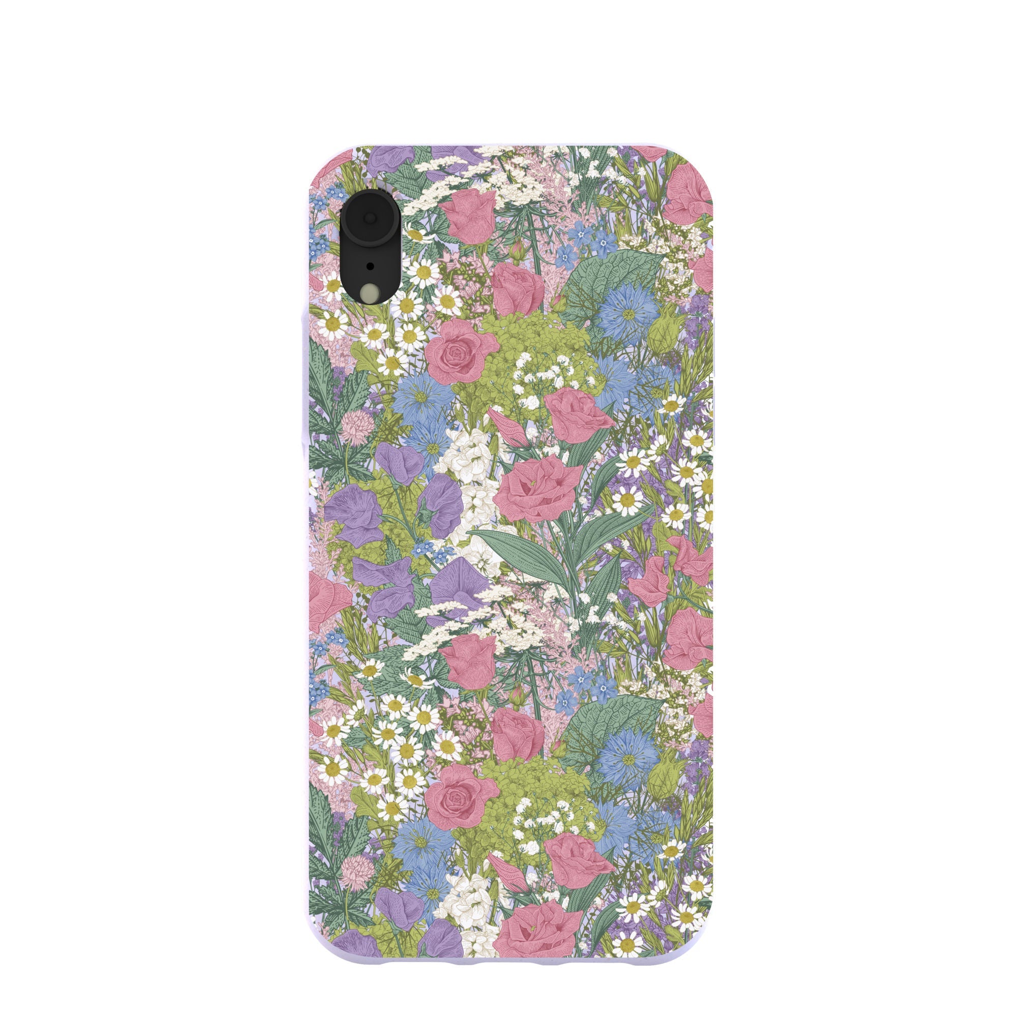 Lavender Pastel fields iPhone XR Case Refurbished - Pela Case refurbished available on Cerqular