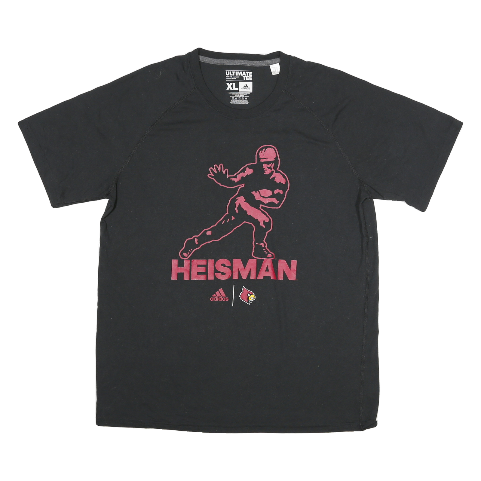 Buy ADIDAS Mens Black Heisman Graphic T-Shirt XL Short Sleeve Crew Neck Cotton Blend Refurbished - $16.89 ADIDAS Mens Black Heisman Graphic T-Shirt XL Short Sleeve Crew Neck Cotton Blend Refurbished - N/A refurbished available on Cerqular