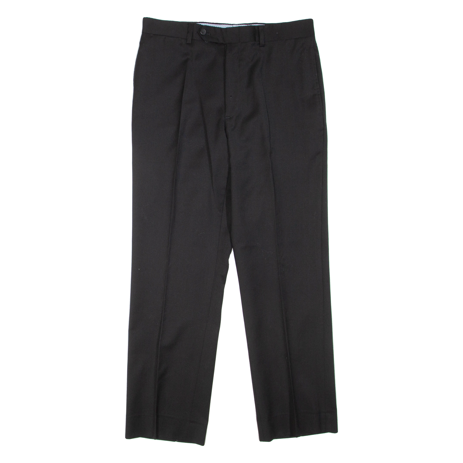 TOMMY HILFIGER Womens Trousers Black Regular Straight Wool W32 L27 Refurbished - N/A refurbished available on Cerqular