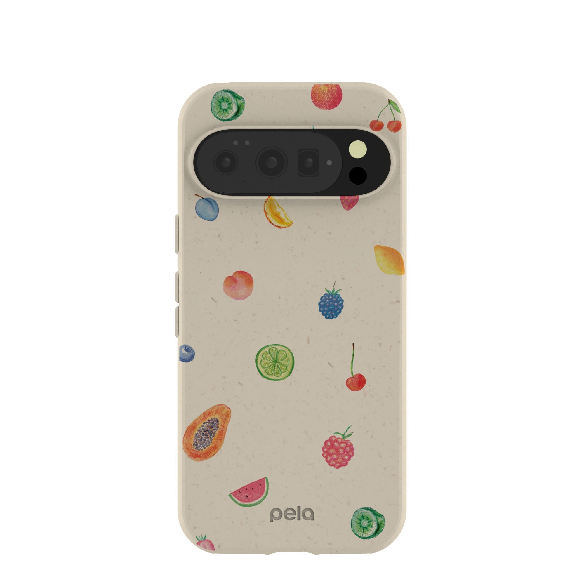 London Fog Lil Fruity Google Pixel 10/10 Pro Case Refurbished - Pela Case refurbished available on Cerqular