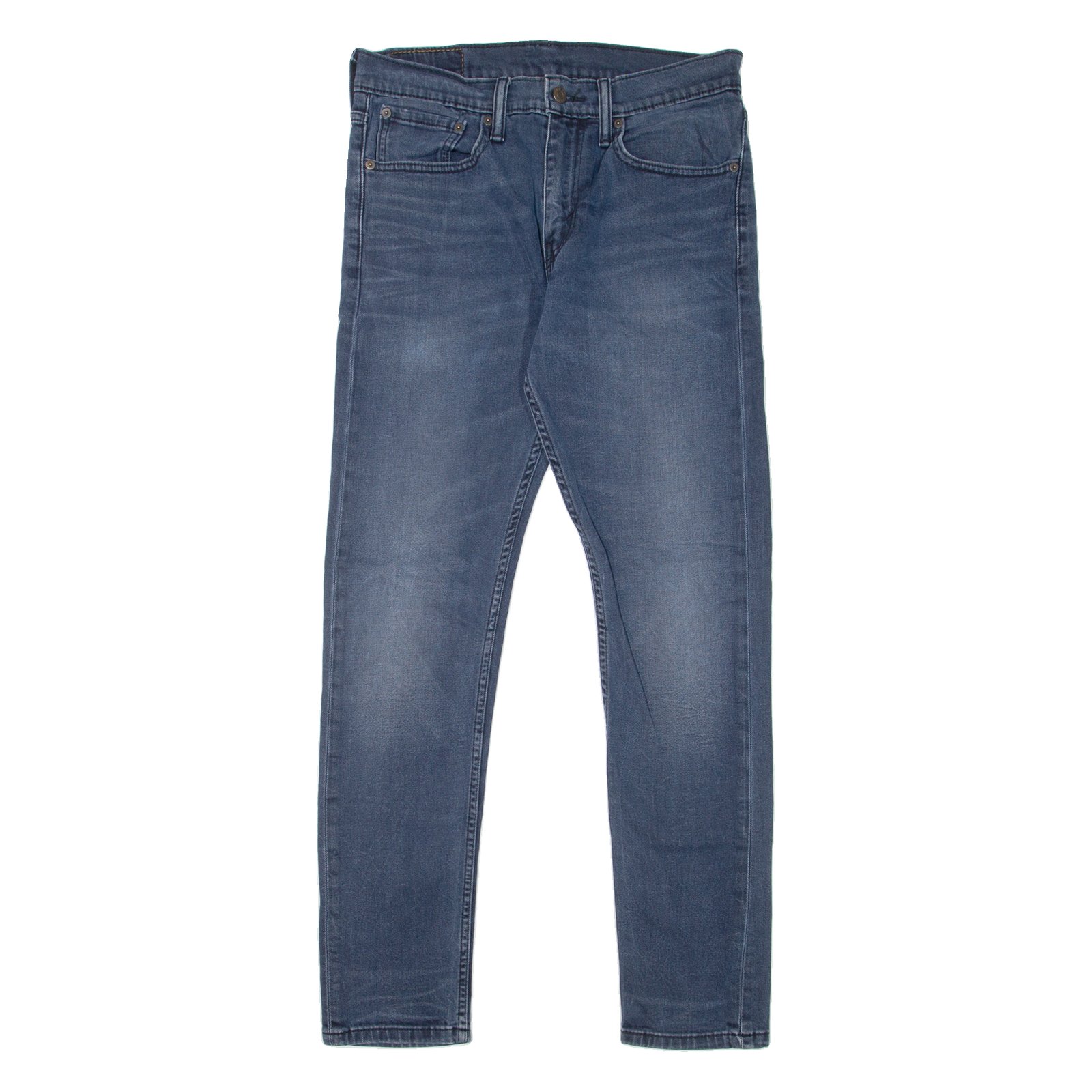 LEVI'S 512 Jeans Mens Blue Slim Tapered Stone Wash W31 L32 Refurbished - N/A refurbished available on Cerqular