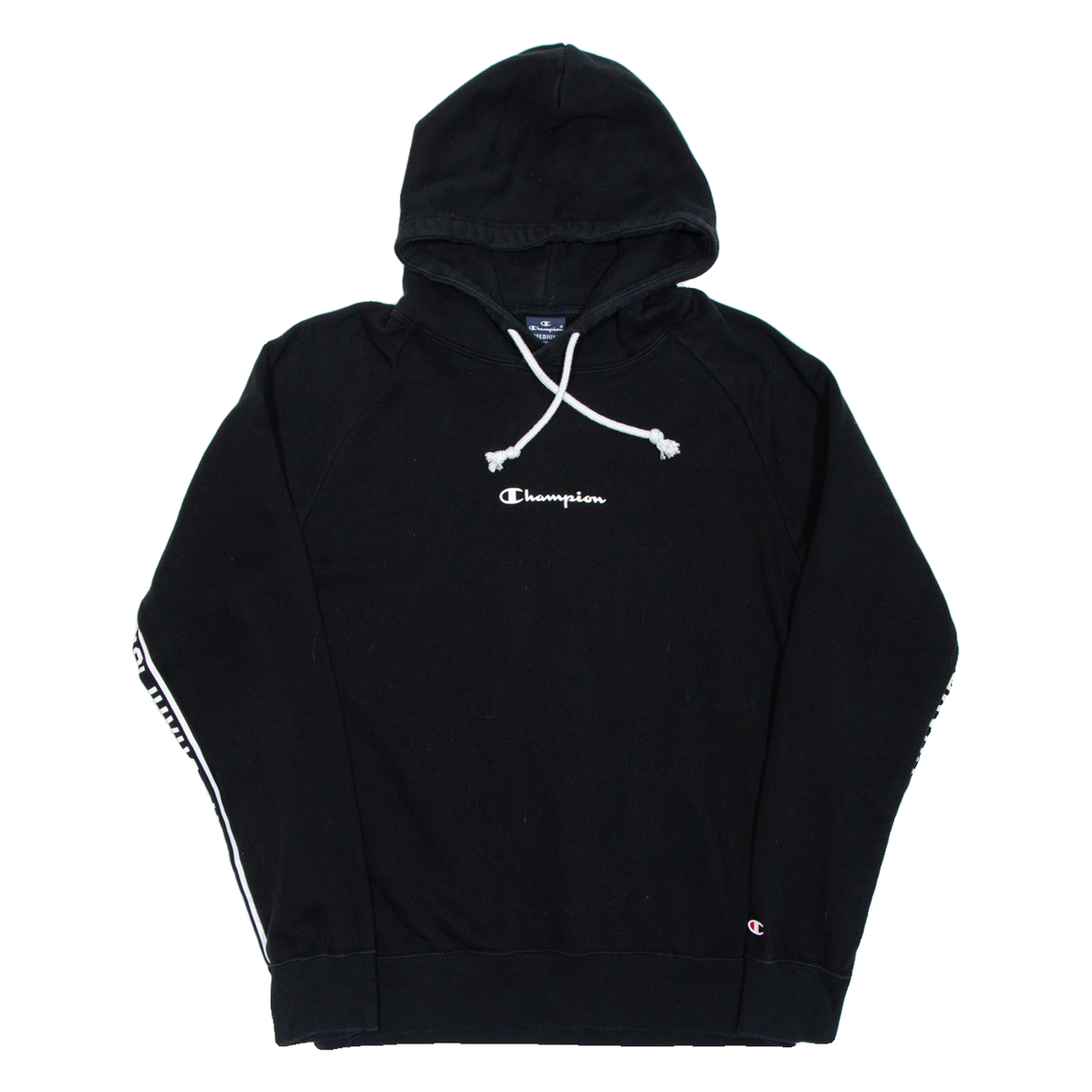 CHAMPION Mens Black Hoodie M Refurbished - N/A refurbished available on Cerqular